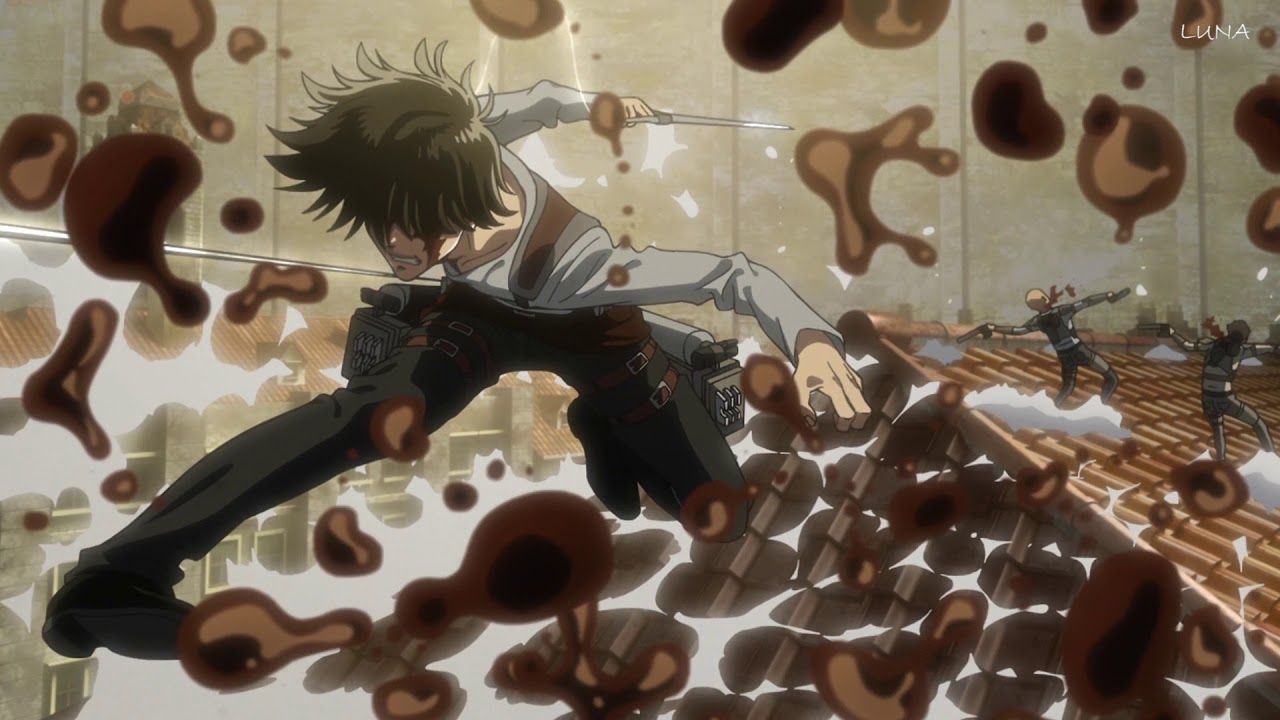 Attack On Titan S3 OST 3spens 21石 (Levi Vs Kenny's Squad)