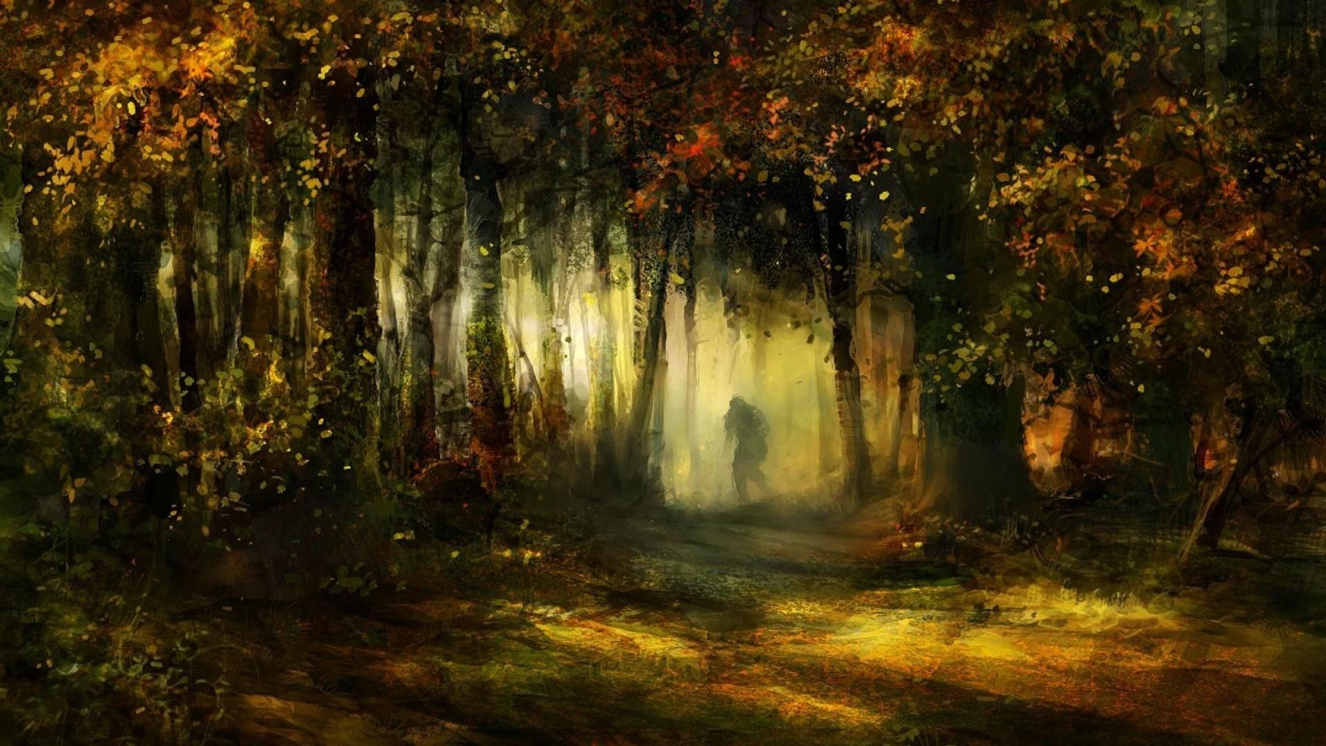 Fantasy Forest Wallpaper HD
