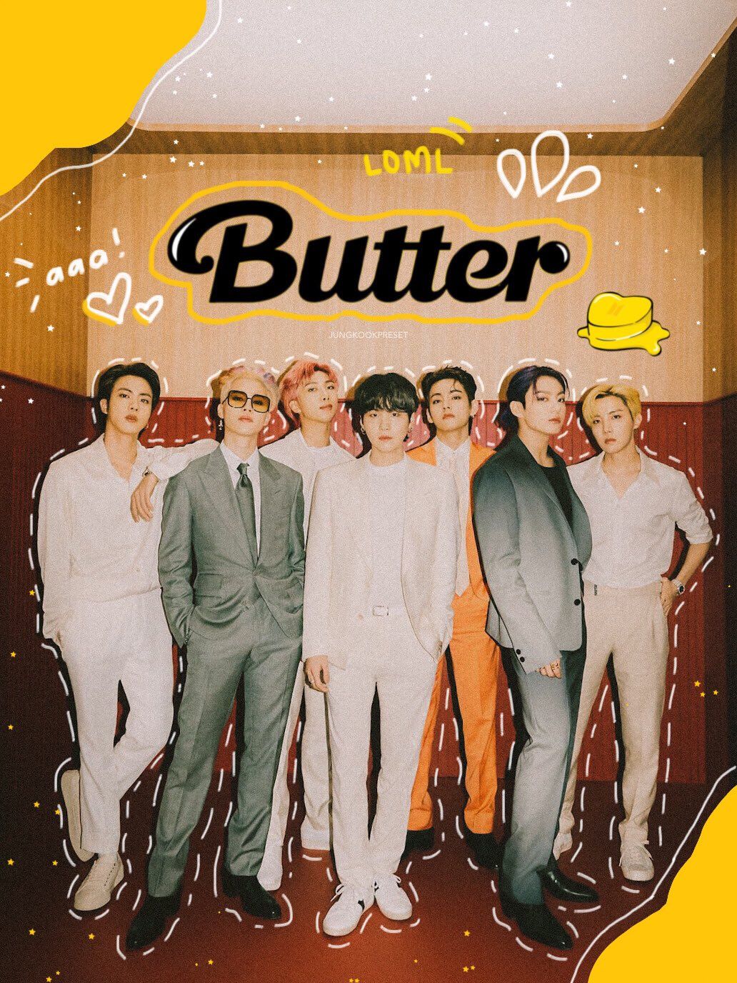 BTS 'Butter' Group Teaser Photo 1. Bts wallpaper, Bts lockscreen, Bts korea