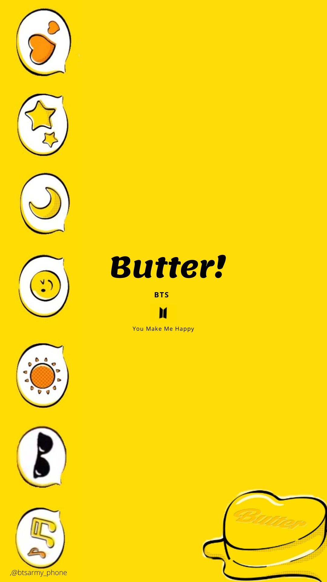 BTS butter wallpaper di 2021. Desain powerpoint, Foto grup bts, Seni
