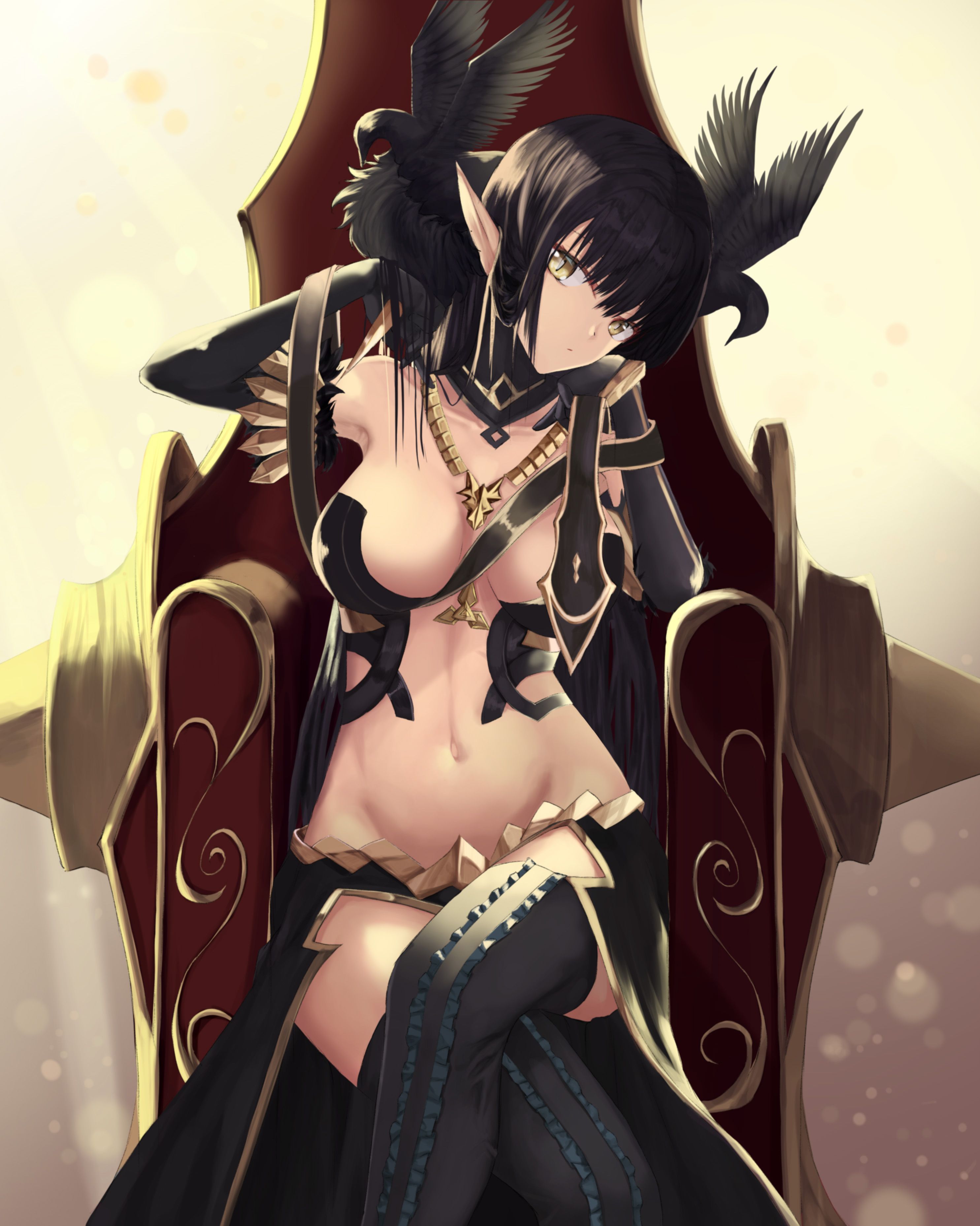Wallpaper, Fate Apocrypha, anime girls, Assassin of Red Semiramis Fate Apocrypha 2970x3715