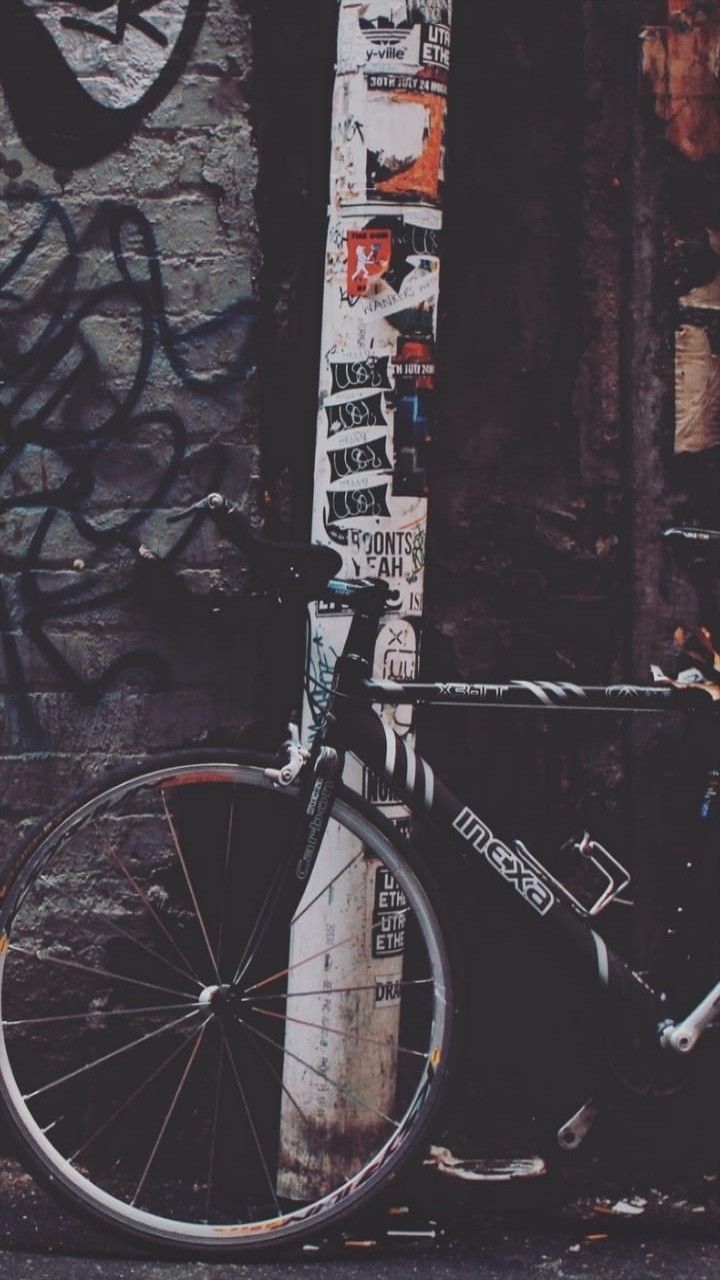 wallpaper. Bicycle wallpaper, iPhone wallpaper image, Graffiti wallpaper