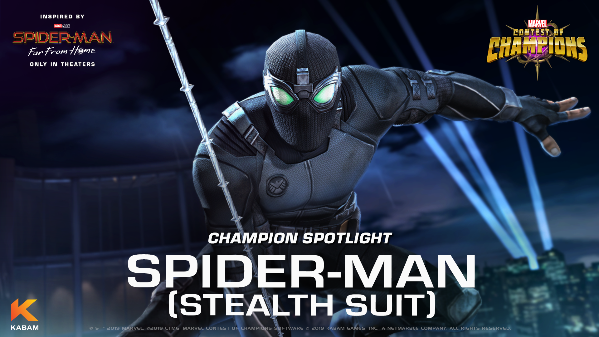 CHAMPION SPOTLIGHT Man (Stealth Suit). Marvel Contest Of Champions