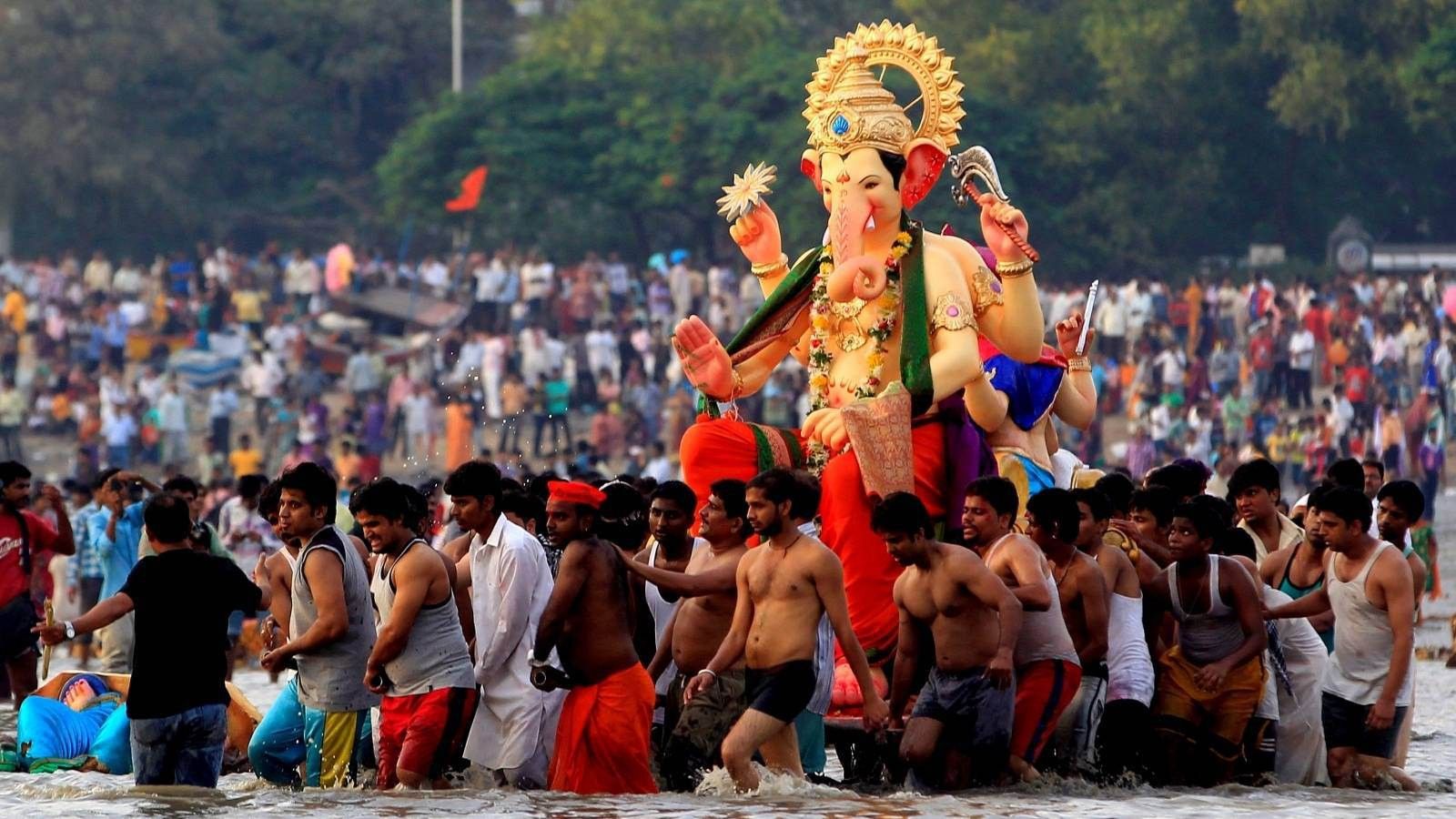 Ganpati Visarjan Wallpapers Wallpaper Cave Ganpati Visarjan Wallpapers Wallpaper Cave