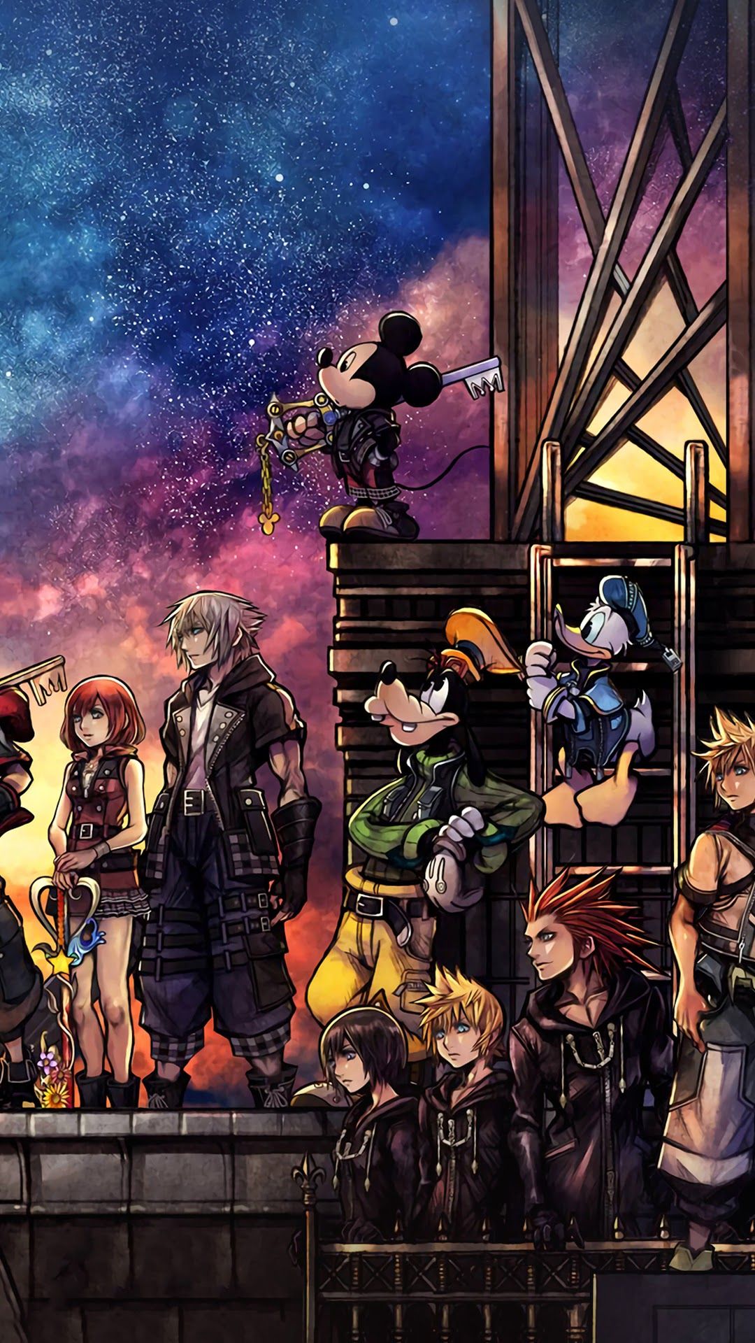 Kingdom Hearts Characters phone HD Wallpaper, Image, Background, Photo and Picture. Mocah HD Wallpaper