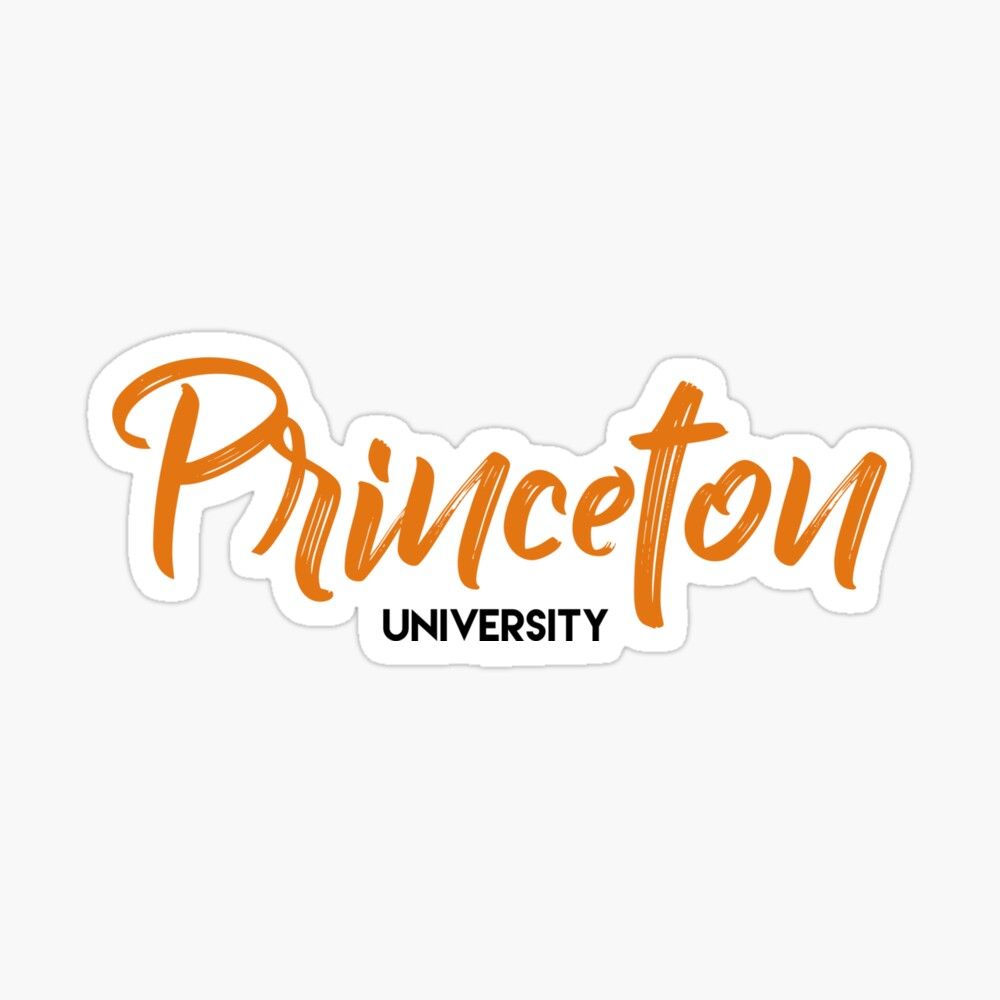 Get My Art Printed On Awesome Products. Support Me At Redbubble #RBandME I Sticker Princet. Princeton University, Princeton, University