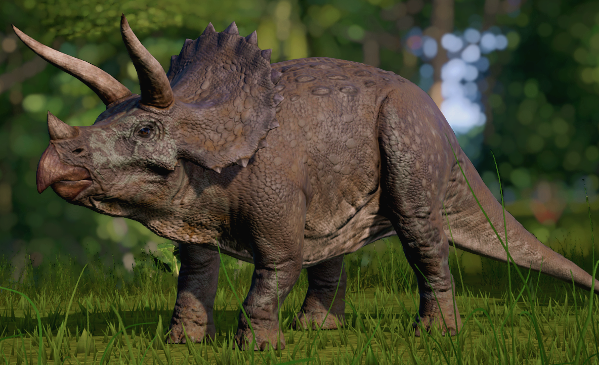 Triceratops. Jurassic World Evolution