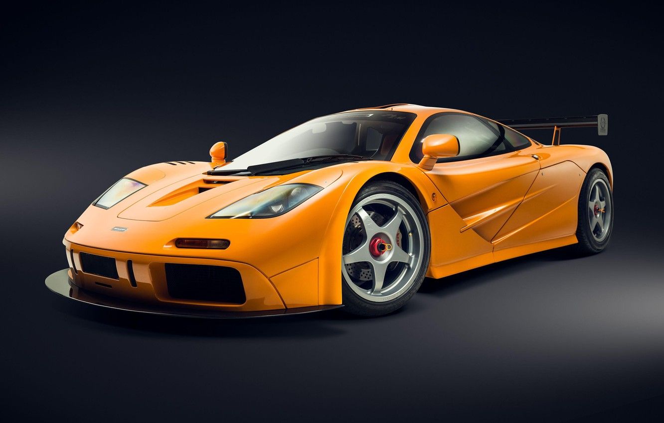 Wallpaper Orange, Supercar, McLaren F1 LM image for desktop, section mclaren