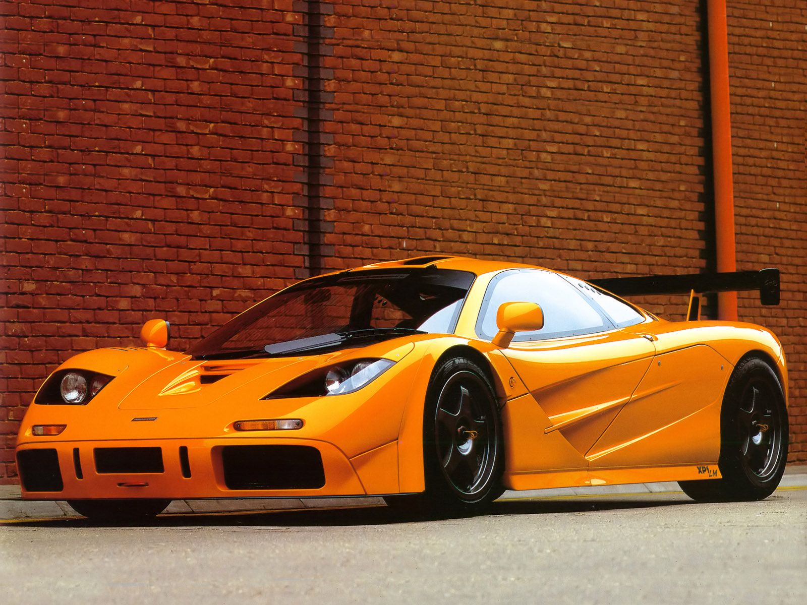 MCLAREN f1 GTR Orange