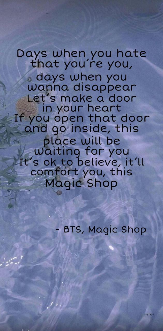 BTS Magic Shop wallpaper