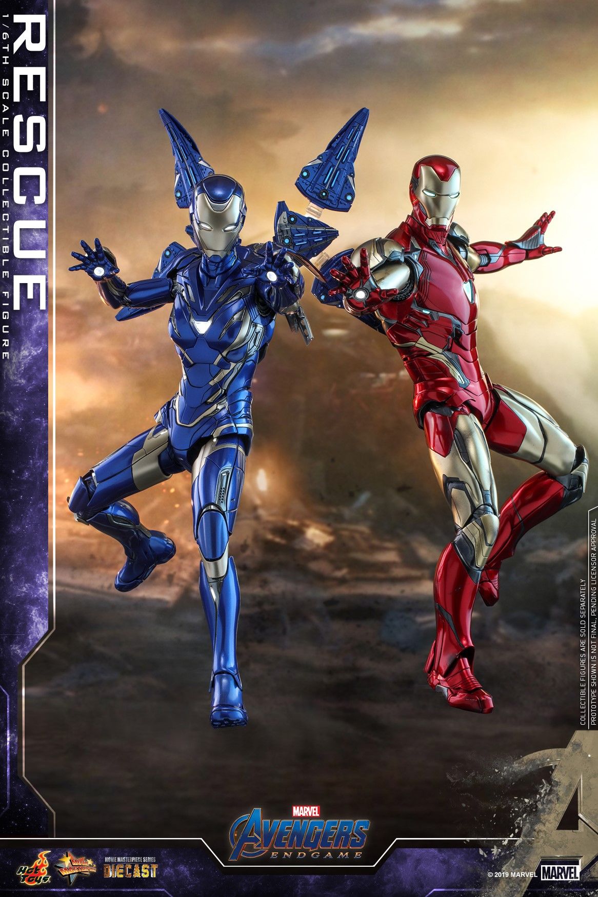 Hot Toys Shows Off Their AVENGERS: ENDGAME Pepper Potts Rescue Armor Action Figure