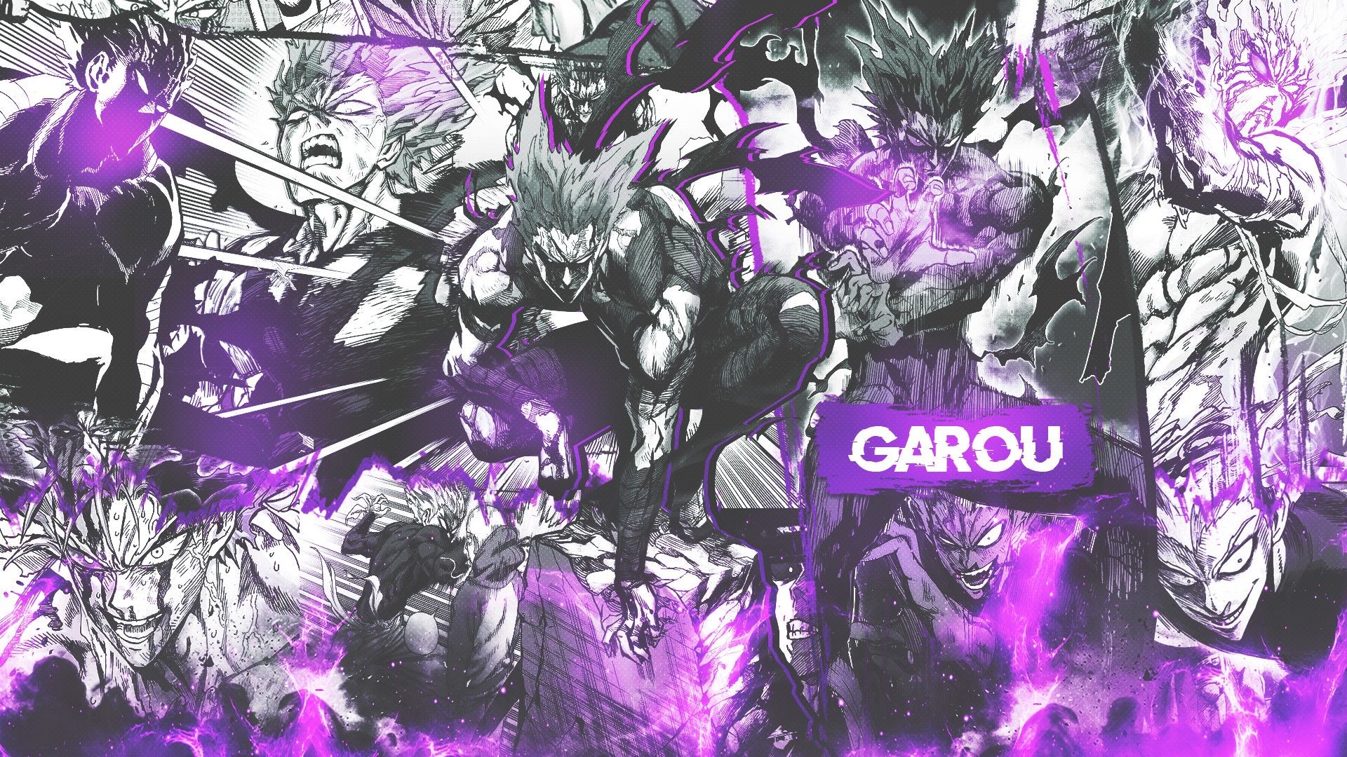 Wallpaper / Anime, Anime Boys, One Punch Man, Garou, Manga Free Download