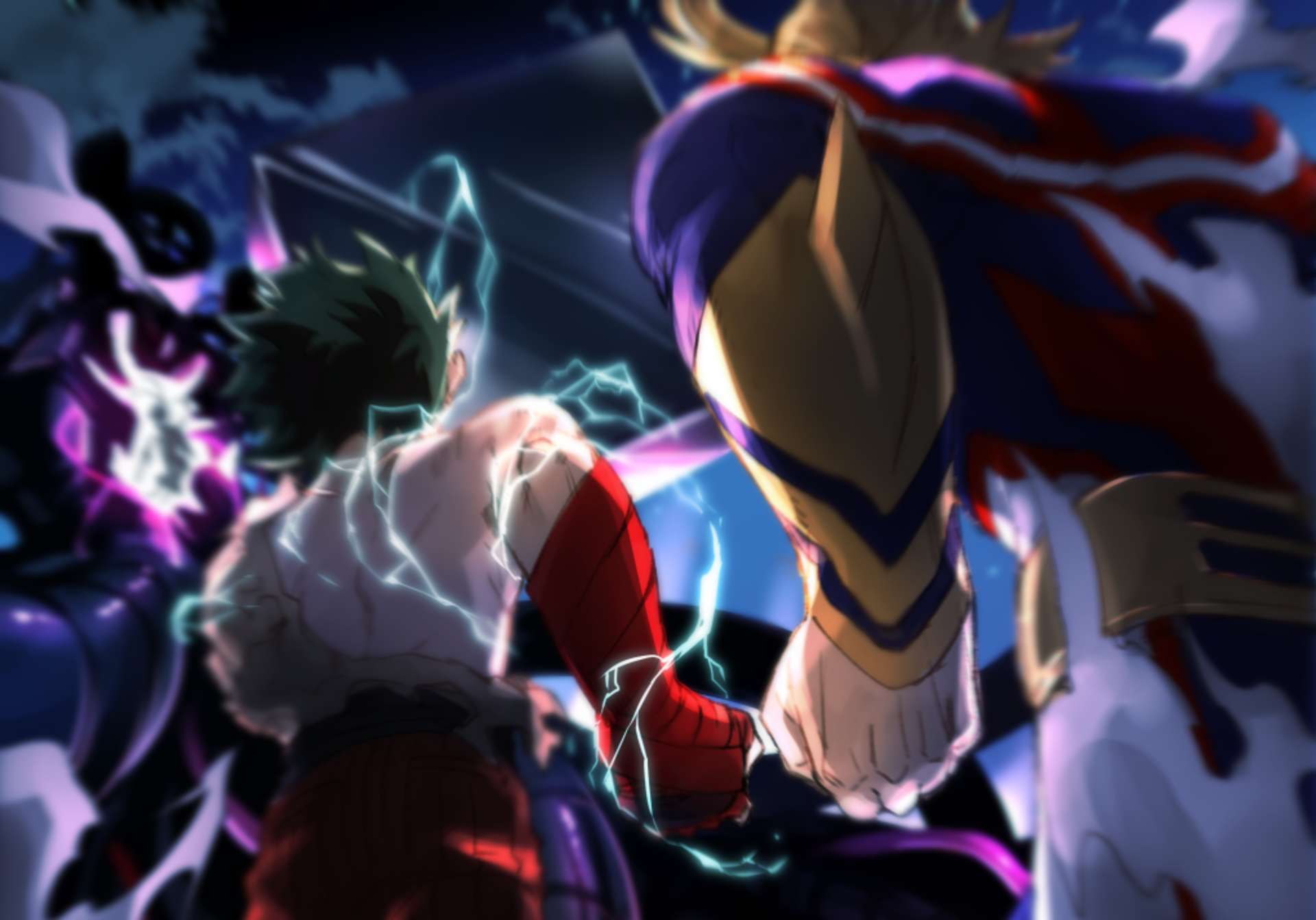 My Hero Academia: Two Heroes Wallpaper