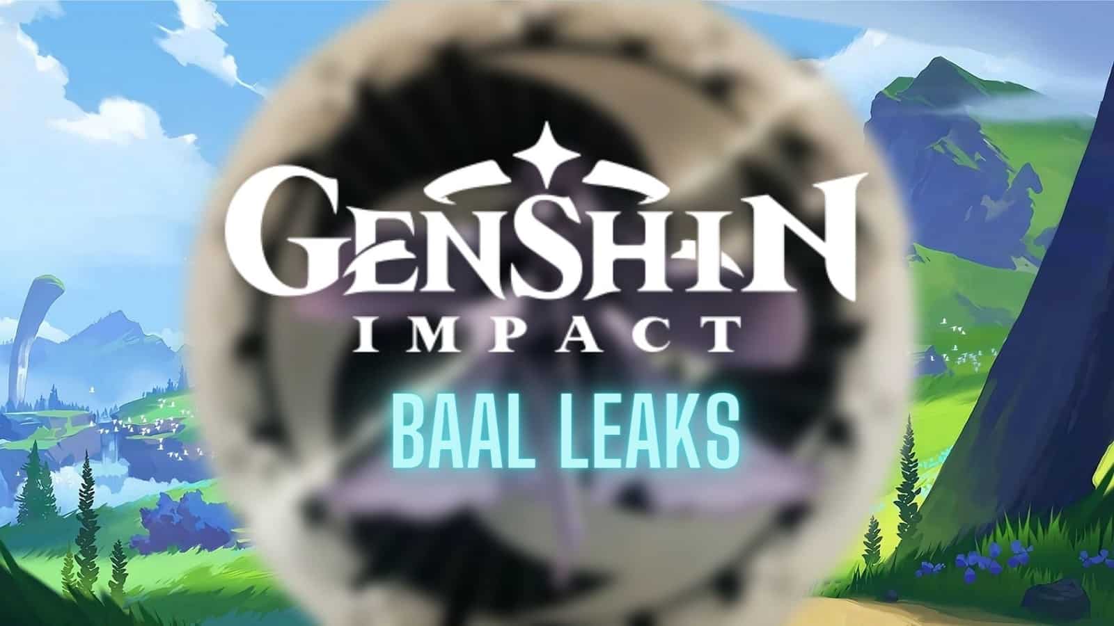 Genshin Impact Baal: Release date, leaks, weapon, more