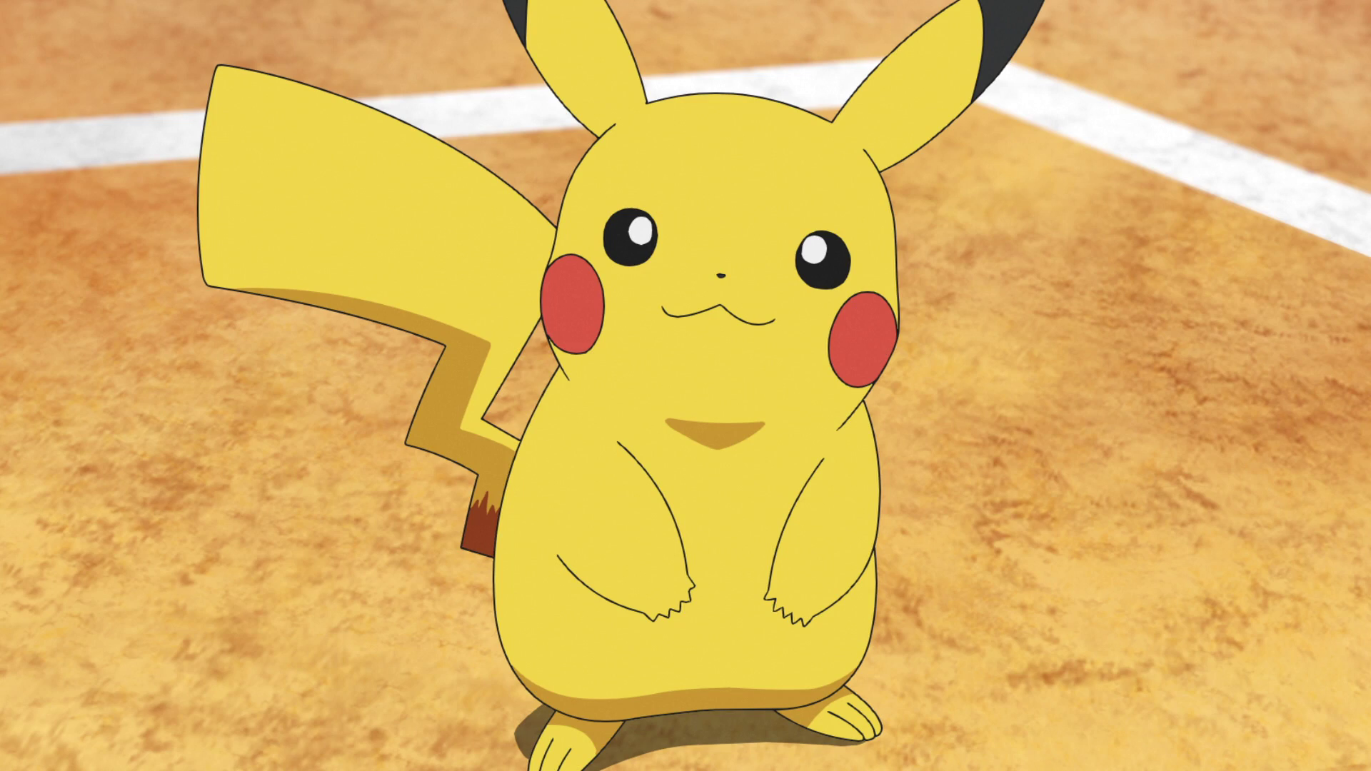 Ash's Pikachu. Pokémon