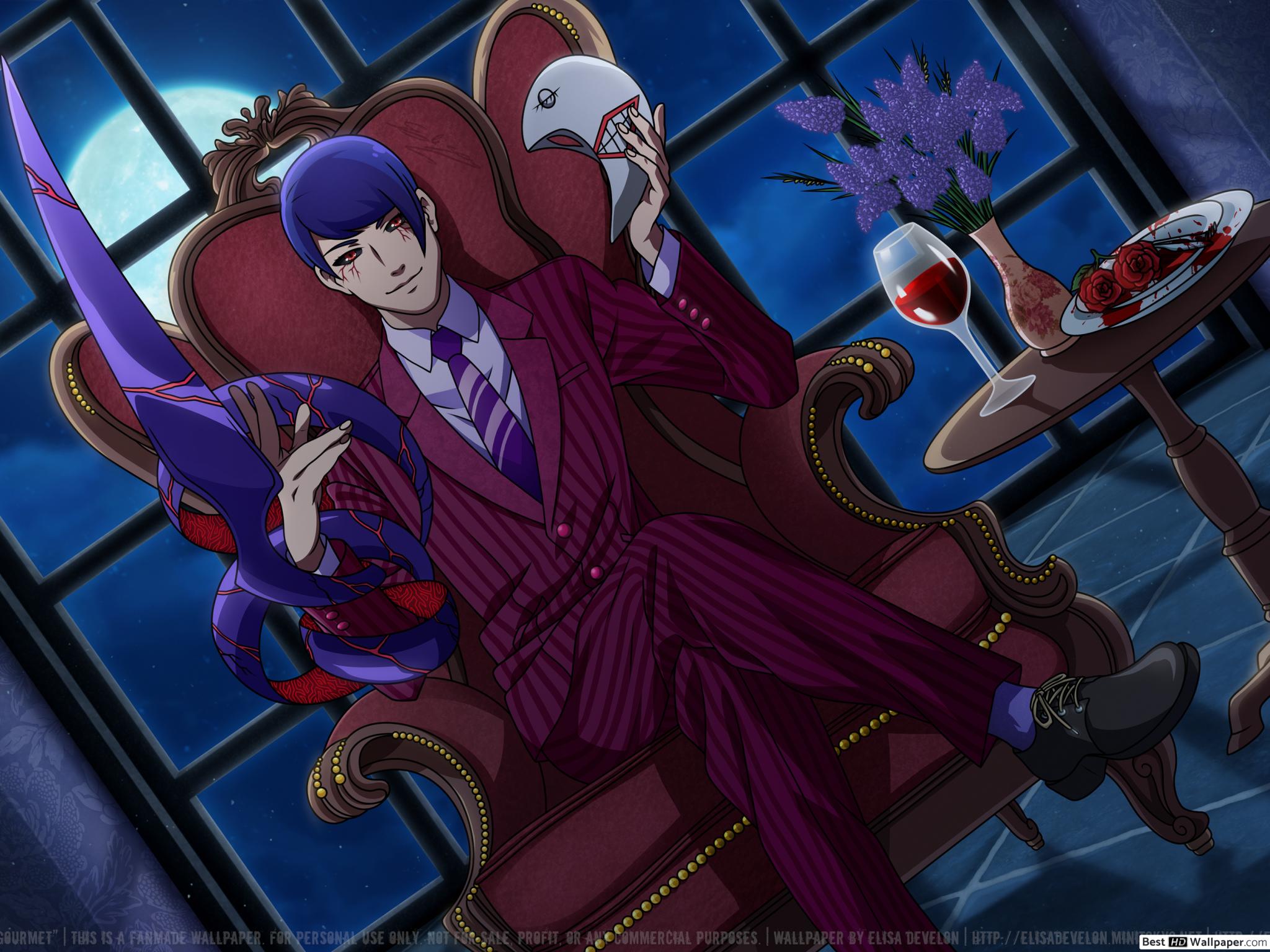 Free download Shuu Tsukiyama of Tokyo Ghoul HD wallpaper download [2048x1536] for your Desktop, Mobile & Tablet. Explore Tsukiyama Wallpaper