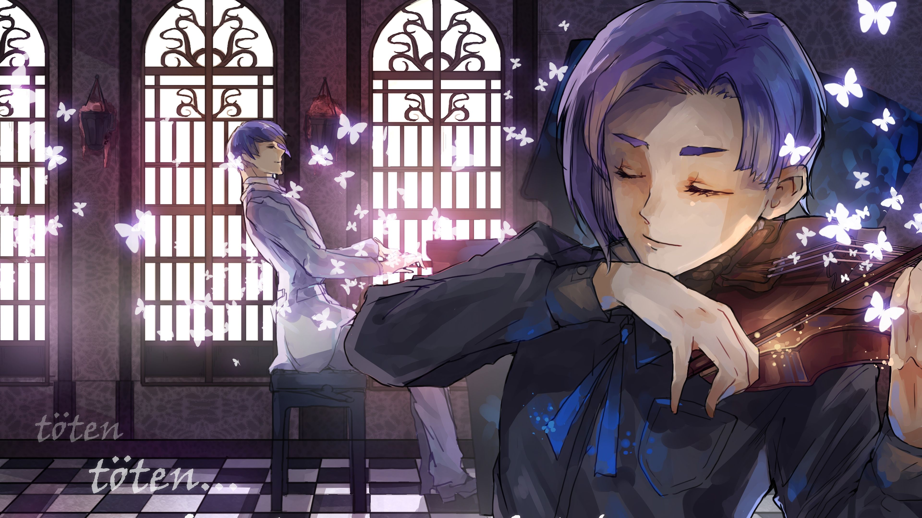 3840x2160 Shuu Tsukiyama, Kanae von Rosewald wallpaper JPG