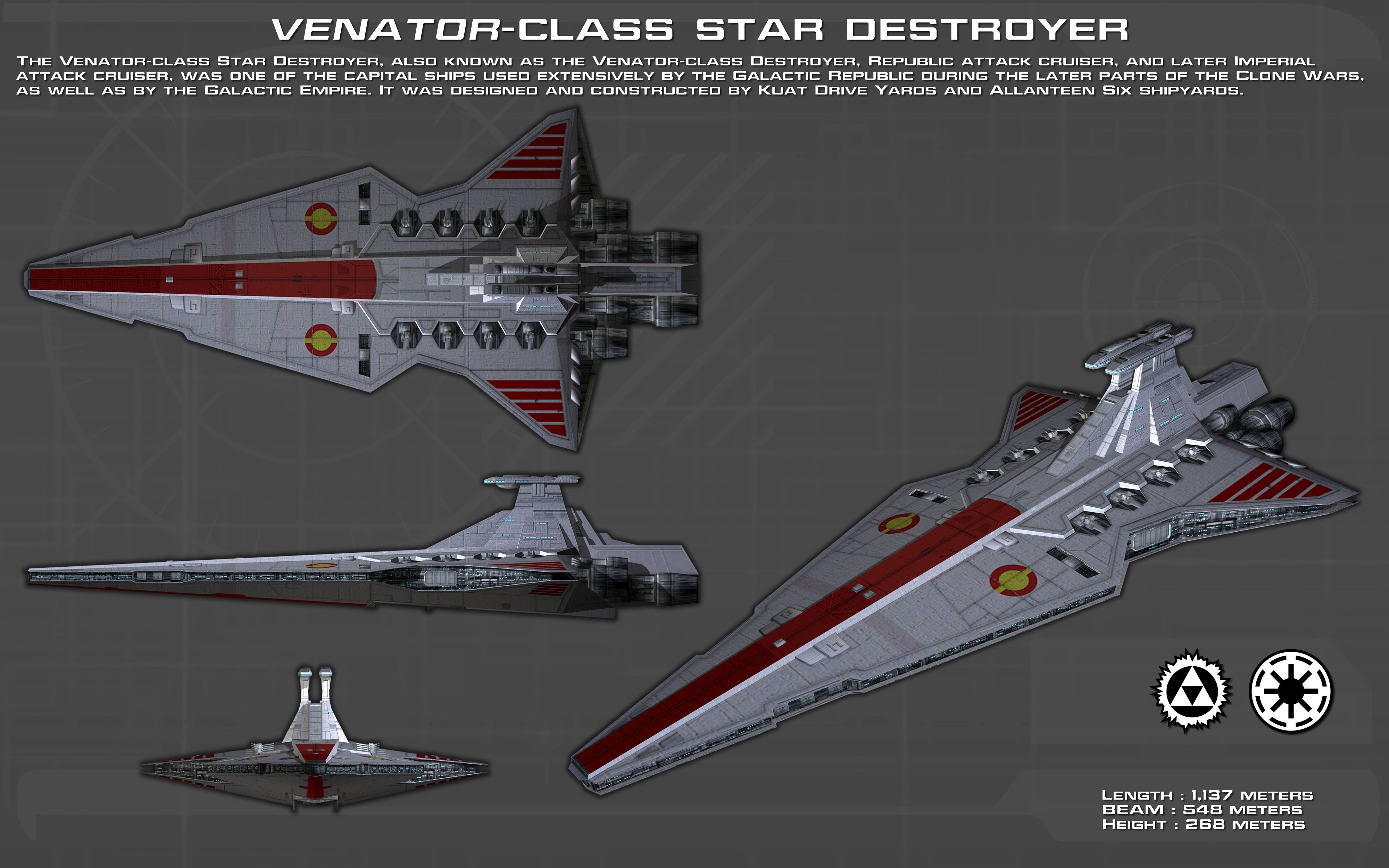Venator Class Star Destroyer ortho [1][New]. Vehículos star wars, Naves de star wars, Vehículos futuristas