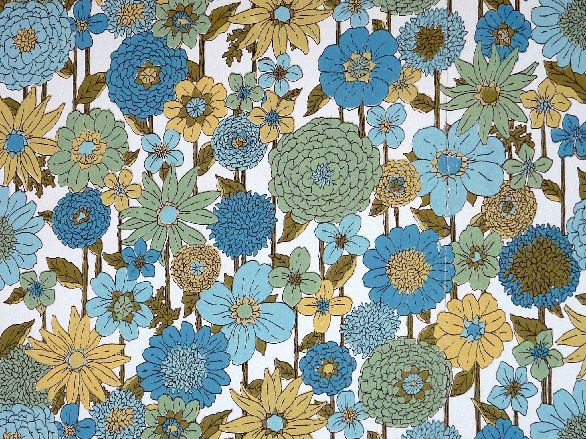 70'S Flower Wallpaper Free 70'S Flower Background