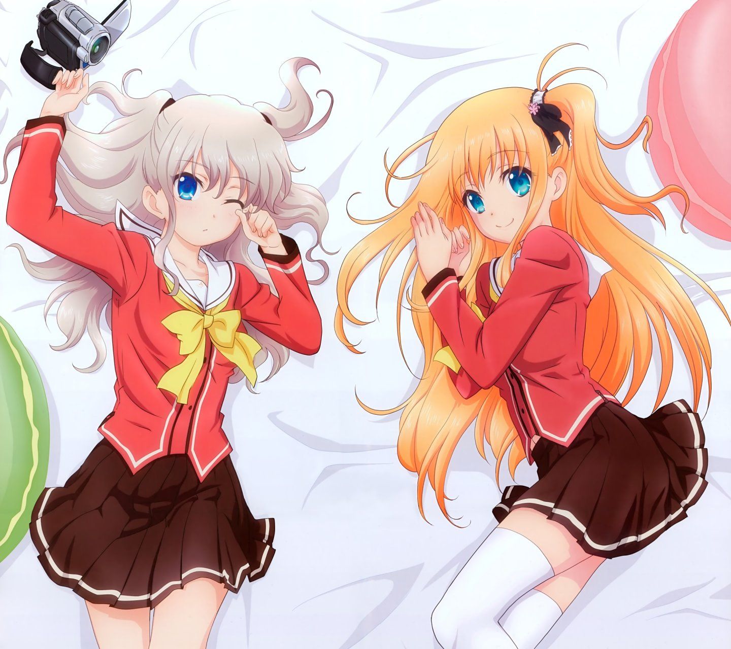 Nao Tomori and Yusa Nishimori android 1440x1280 wallpaper
