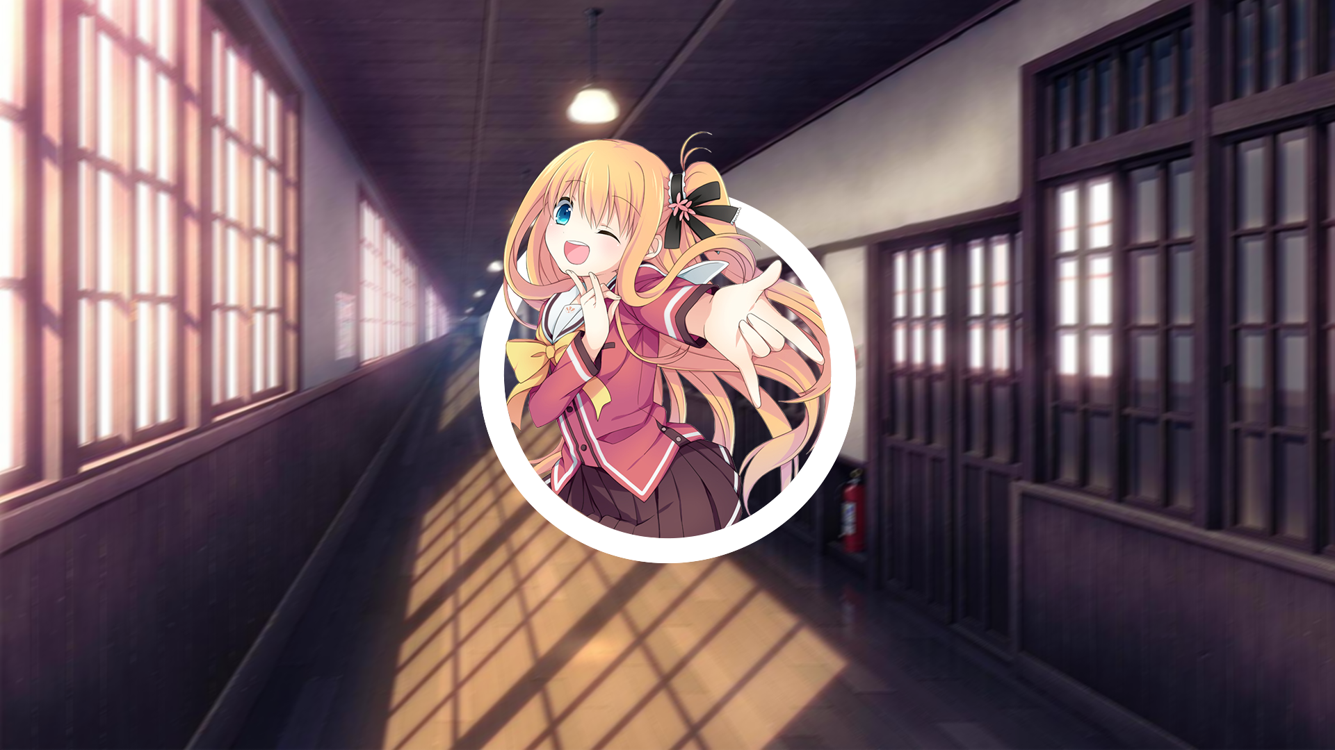 Wallpaper, Nishimori Yusa, manga, anime girls, Charlotte anime 1920x1080