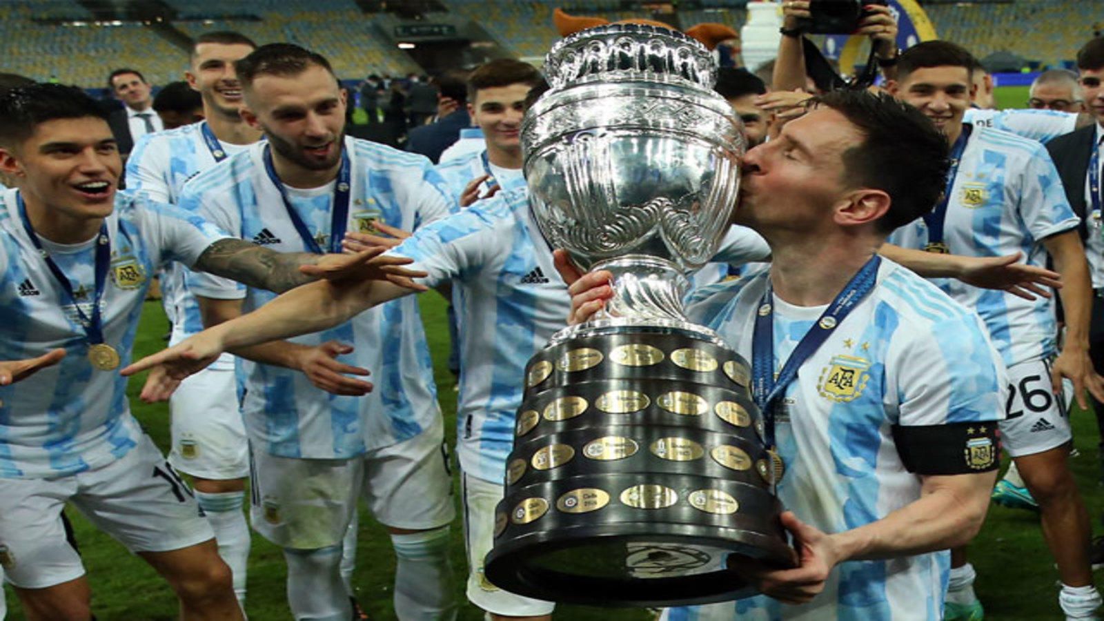 Copa America 2021: Lionel Messi Ends Trophy Drought As Argentina Beat Brazil 1 0 In The Finals Economic Times Video