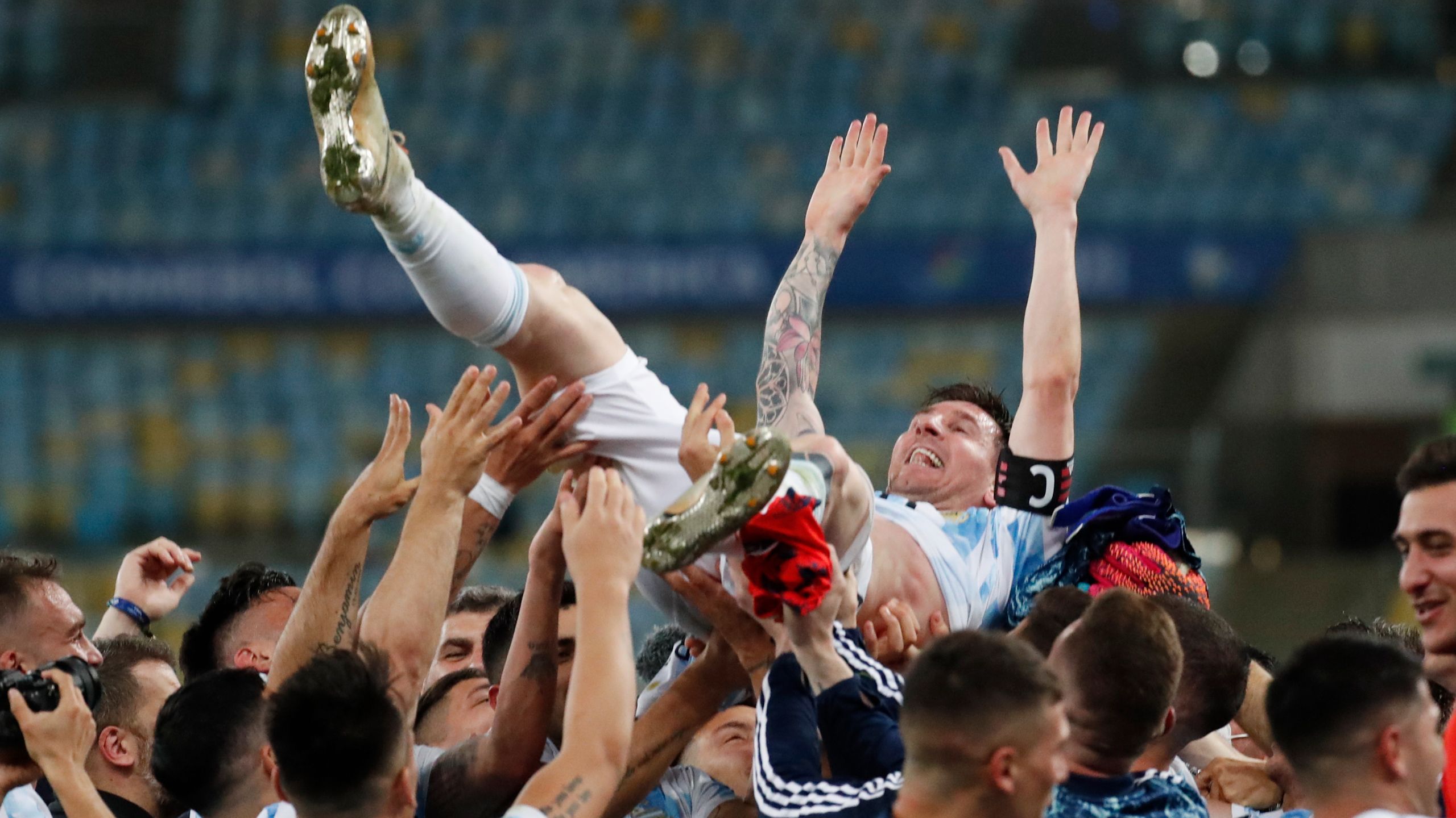 Messi's Argentina beats Brazil 1- wins Copa America title. WOWK 13 News
