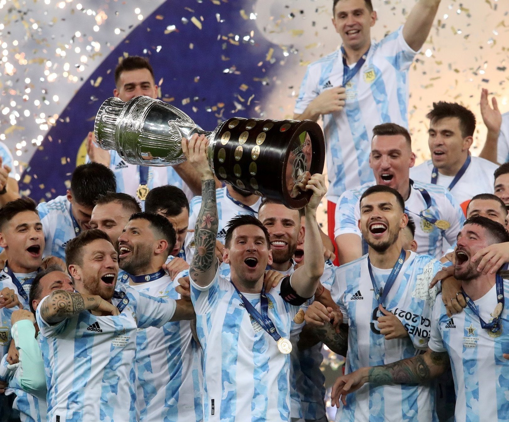 Argentina Copa América Champions 2021 wallpaper