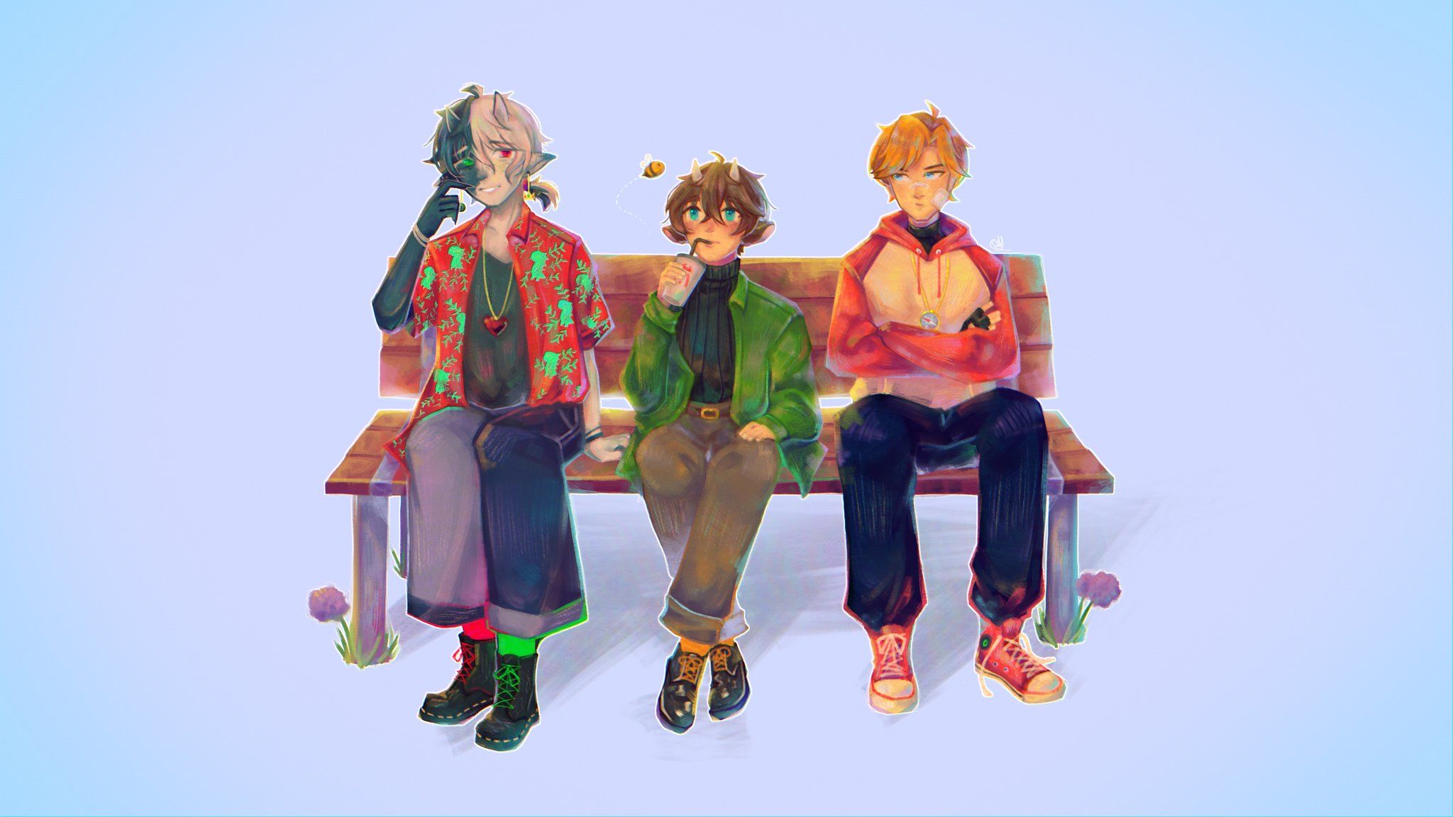 Bench Trio Wallpapers  Wallpaper Cave