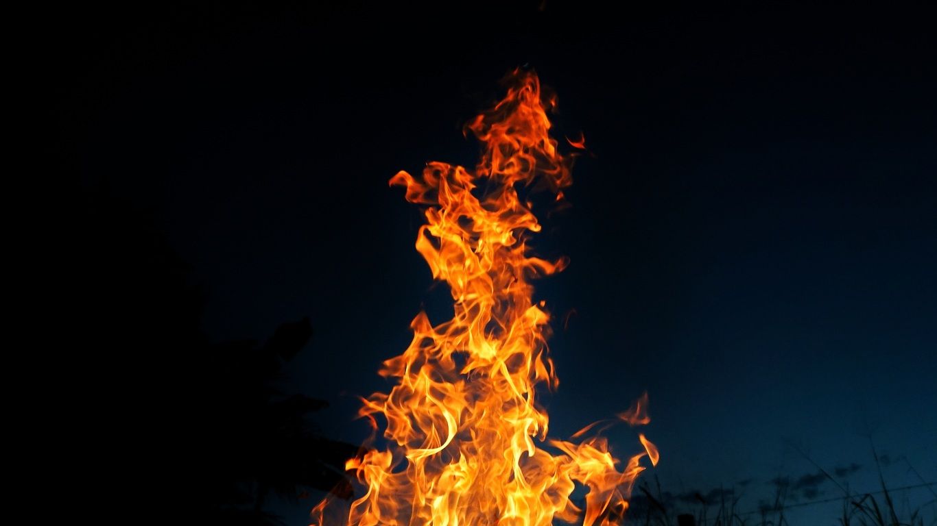 Fire Burning 1366x768 Resolution HD 4k Wallpaper, Image, Background, Photo and Picture