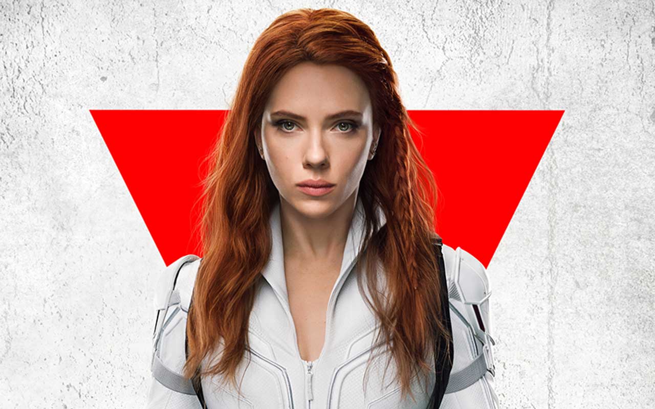 Black Widow Dons White Look In New Poster