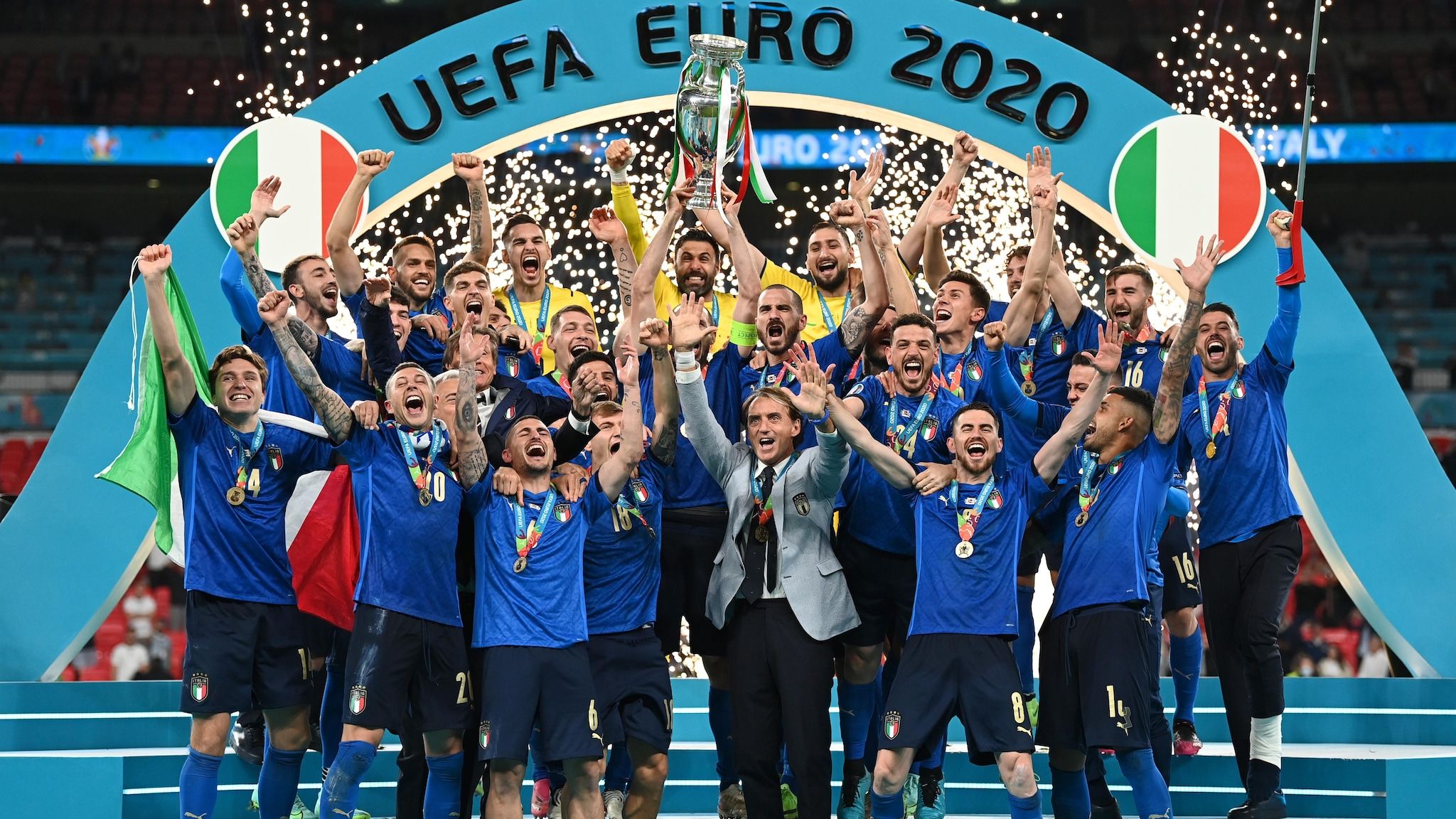 Italy 1 1 England, Aet (3 2 On Pens): Donnarumma The Hero As Azzurri Win EURO 2020!. UEFA EURO 2020