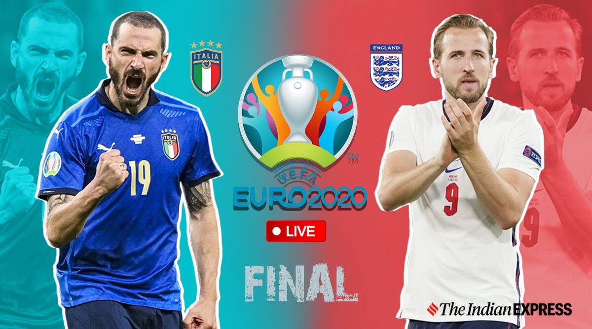 UEFA EURO Cup 2021 Final Live Score, Italy vs England Live Score Streaming Online: EURO Finals Football Match Live Score Stream