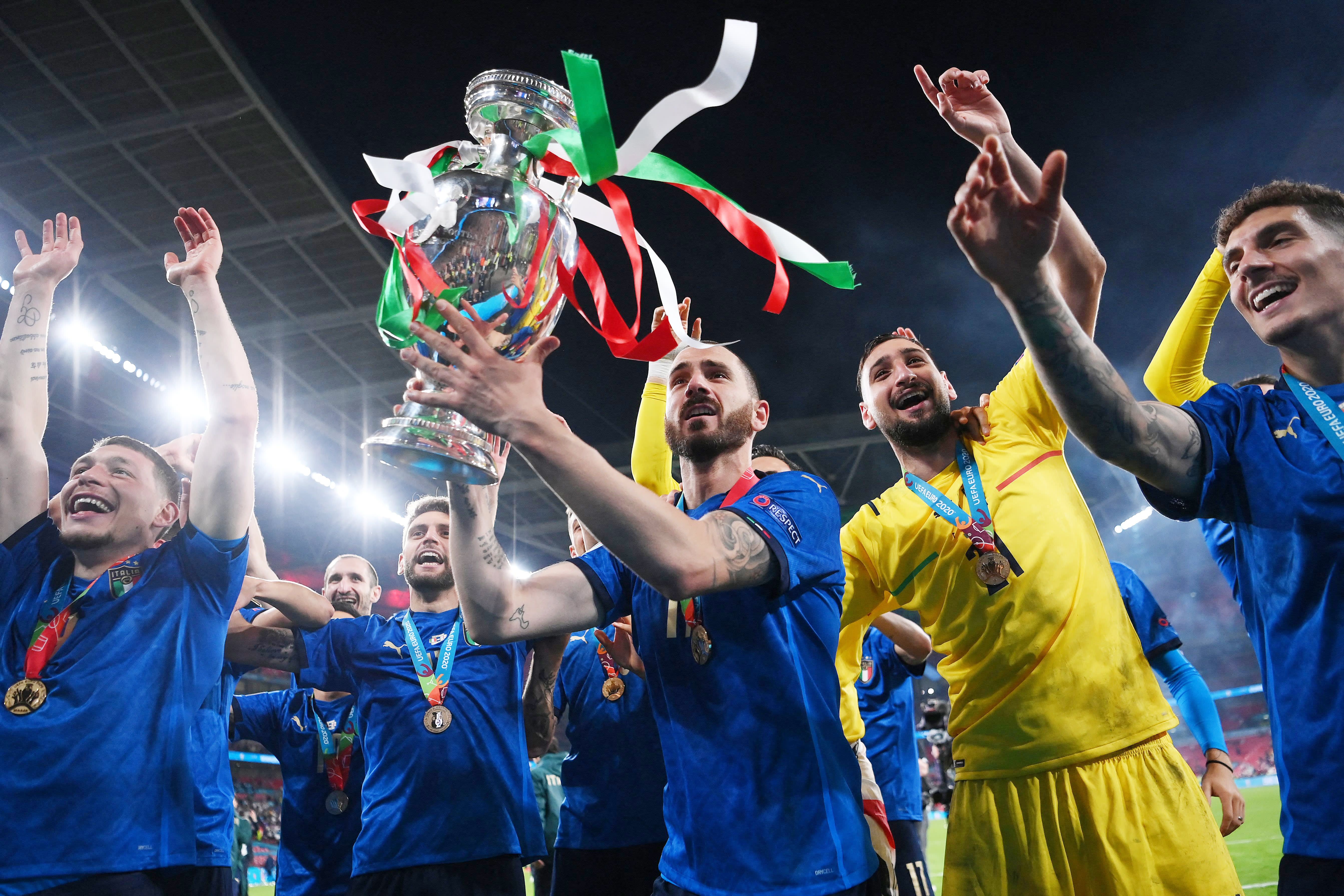 Italy beats England in a shootout to win the Euro 2020 soccer championship
