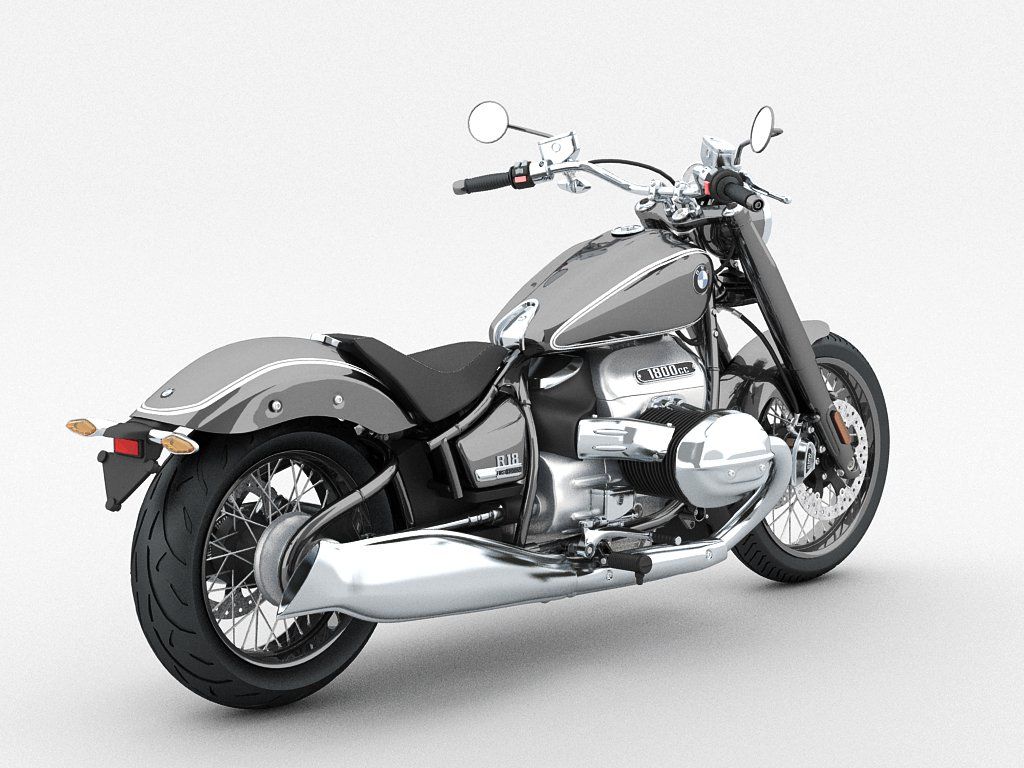 BMW R18 2021 3D Model