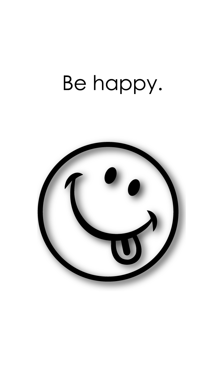 Happy smile. Be happy. Emoji wallpaper iphone, Happy wallpaper, iPhone wallpaper vintage