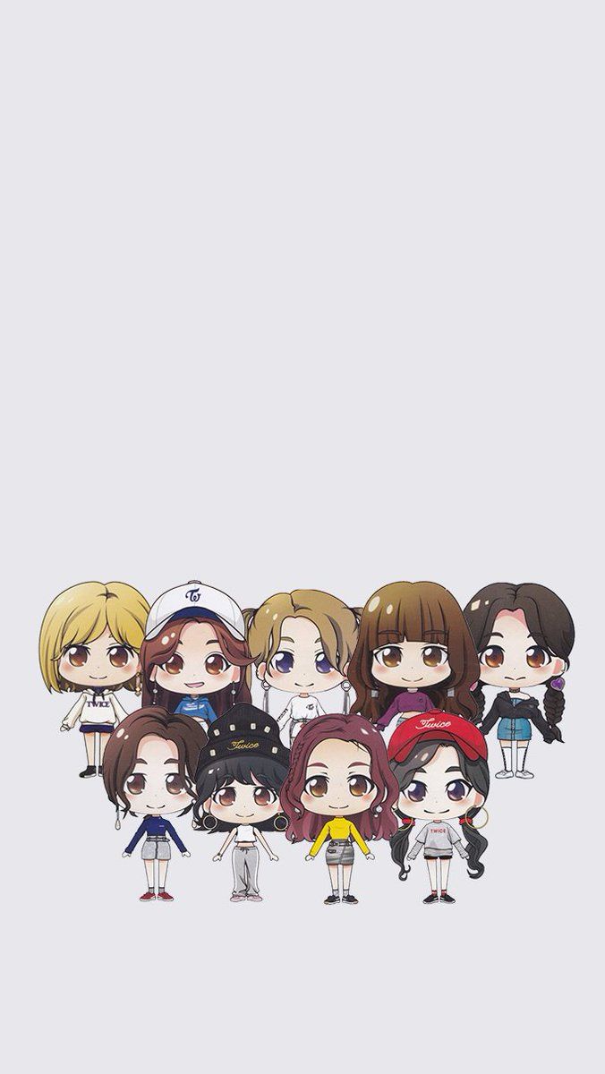 тwιce wallpaperѕ - 『Wake Me Up』Cartoon 4 phone wallpaper Scan cr. ztothek #TWICE #트와이스