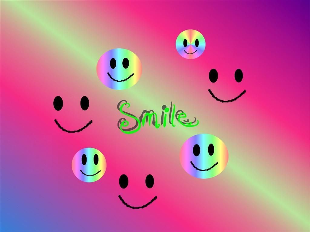 Happy Smiley Face Wallpaper