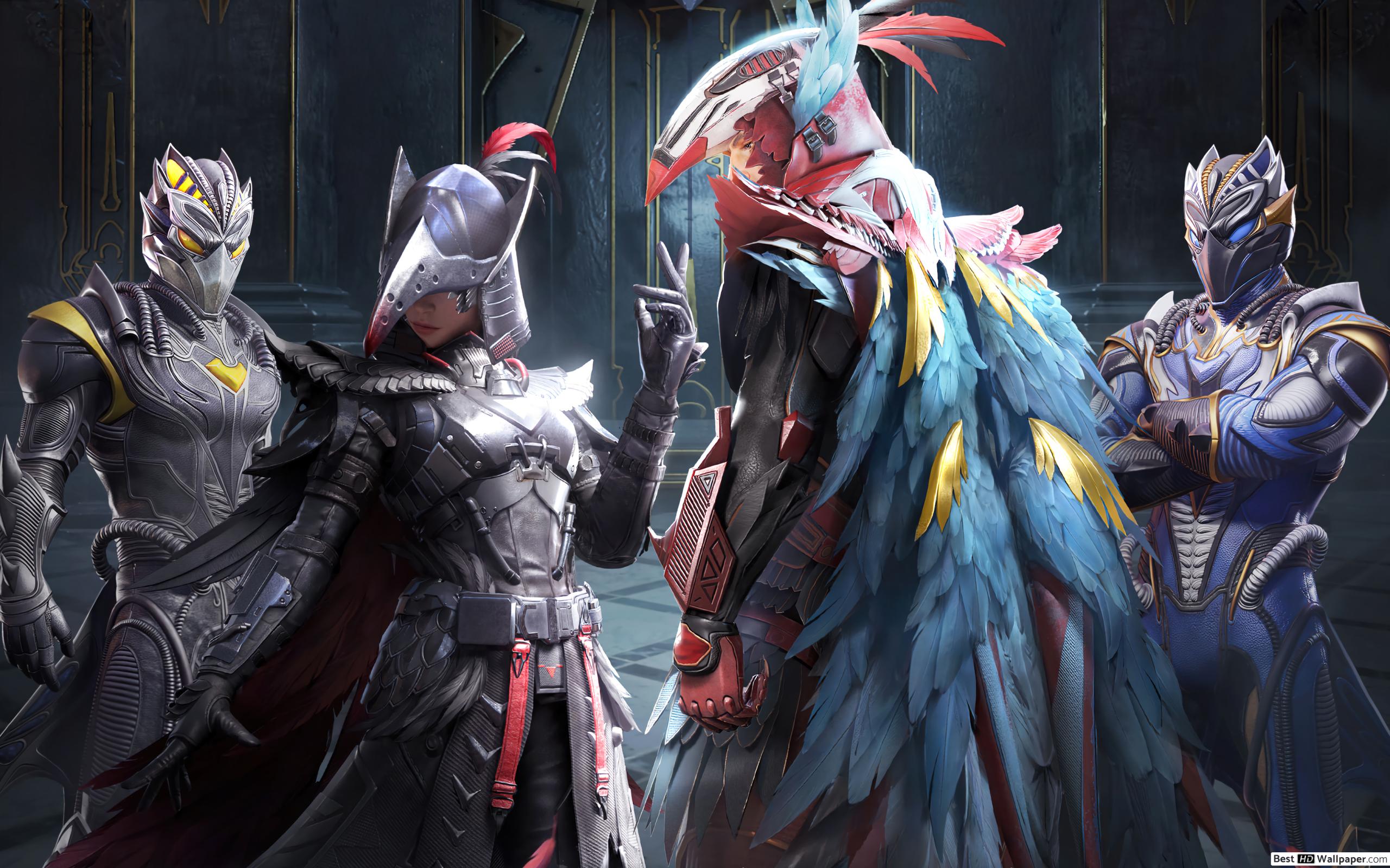 Blood Raven X Suit Outfit Set's Battlegrounds (PUBG) HD wallpaper download
