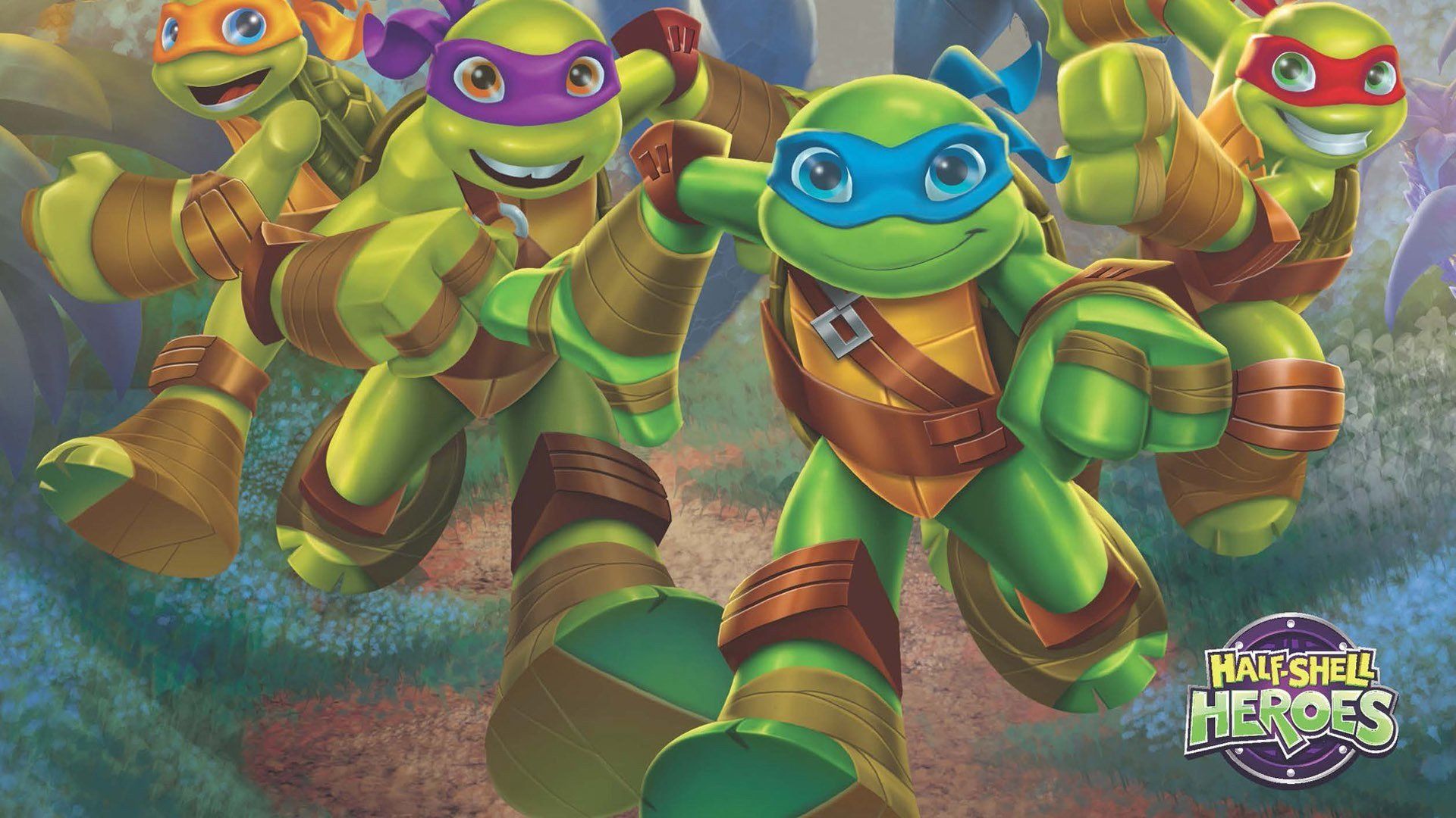 Teenage Mutant Ninja Turtles: Half Shell Heroes Blast to the past HD Wallpaper and Background Image