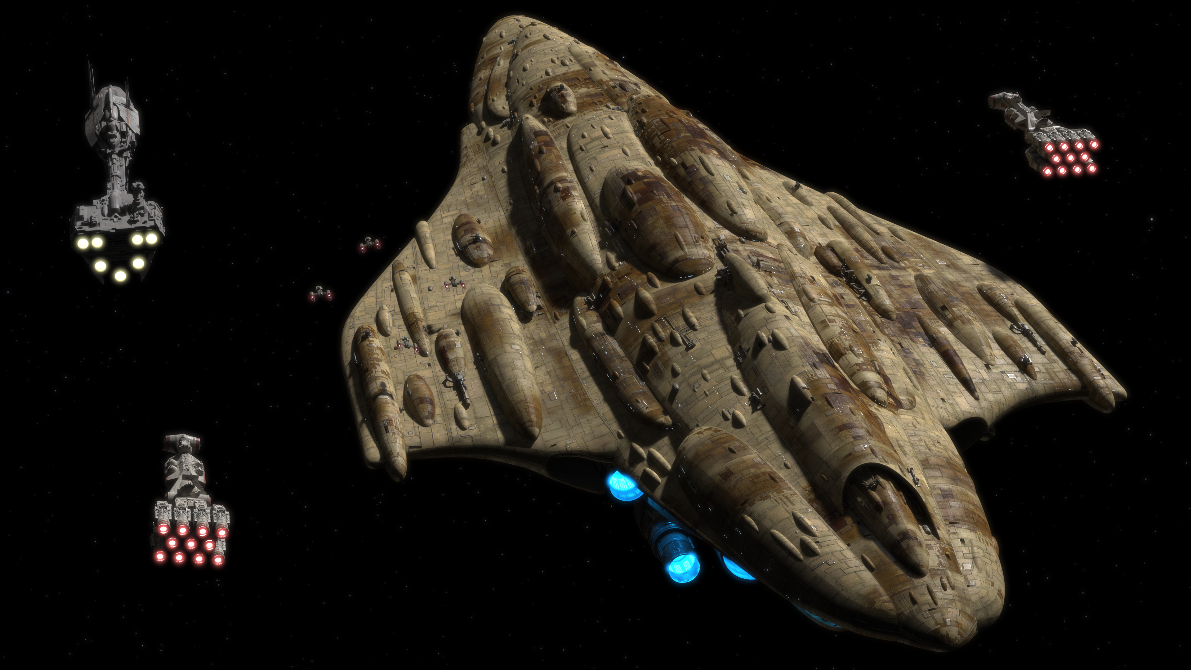 Some of my most recent 4K rendered Star Wars wallpaper. Star wars spaceships, Star wars wallpaper, Star wars ships