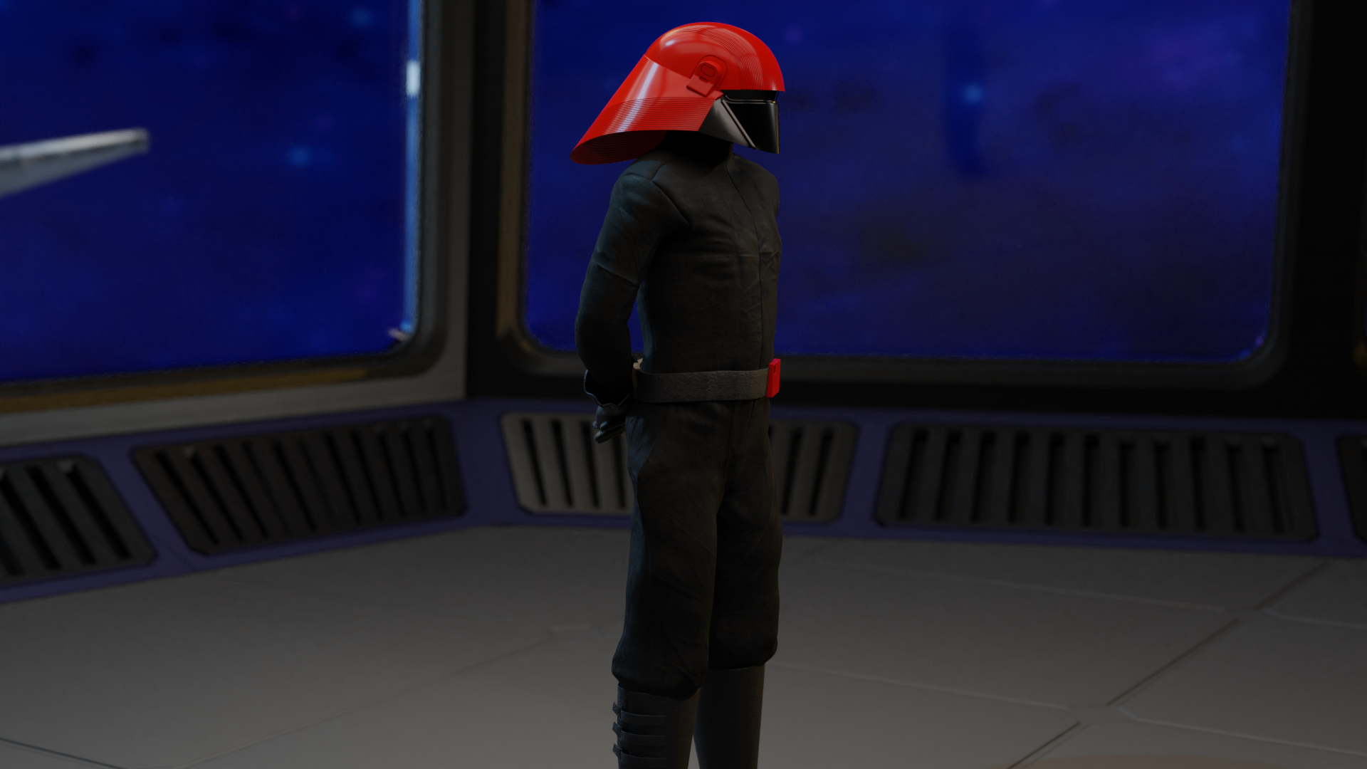 3D Printed Fleet Technician Helmet from Star Wars