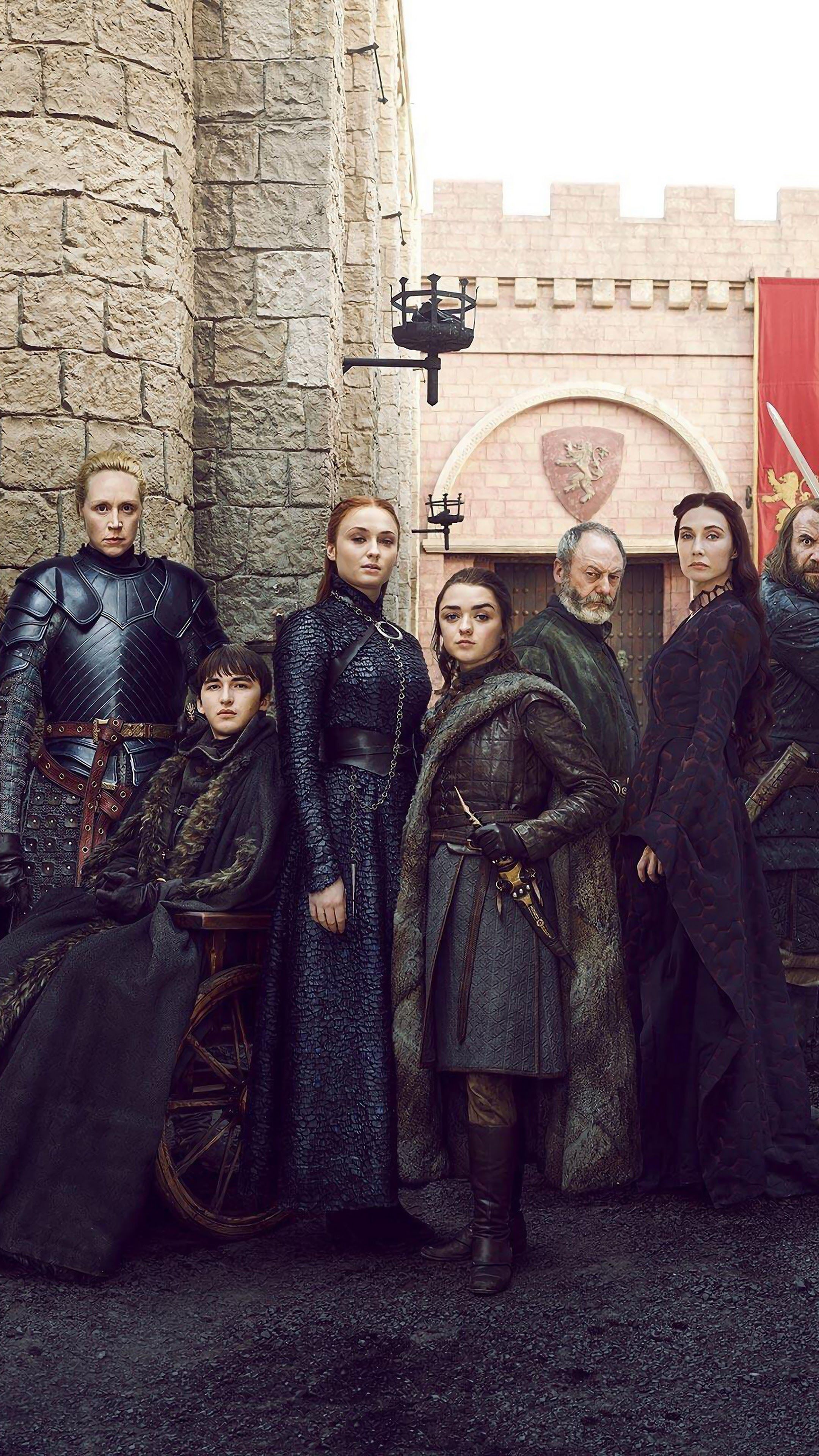 Game of Thrones Season 8 Cast and Characters 4K Wallpaper