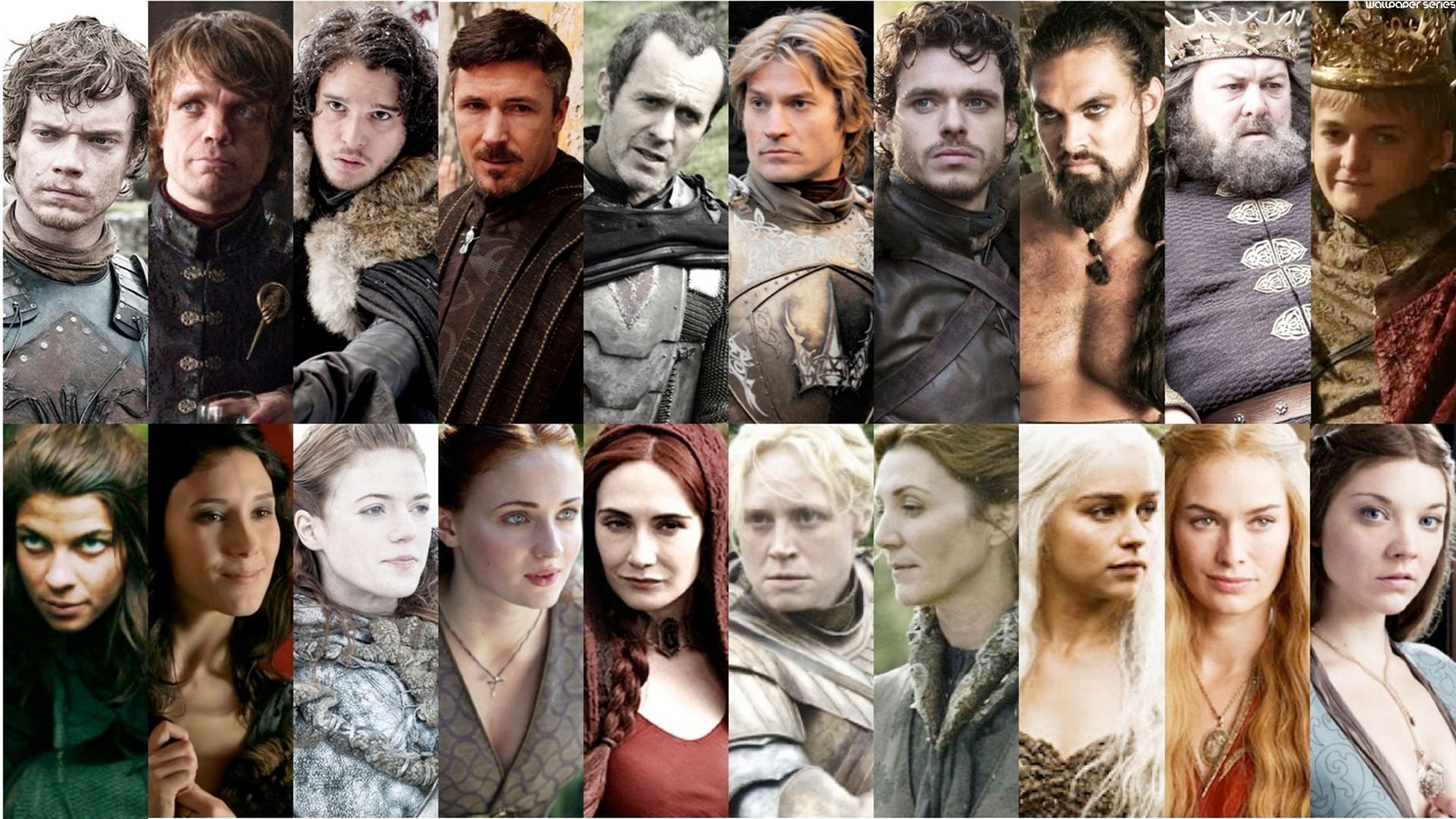 Game of Thrones Characters Wallpaper Free Game of Thrones Characters Background