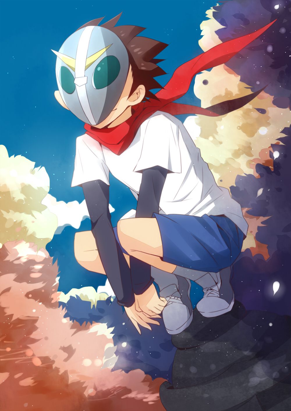Danshi Koukousei no Nichijou/. Seni anime, Gambar anime, Gambar