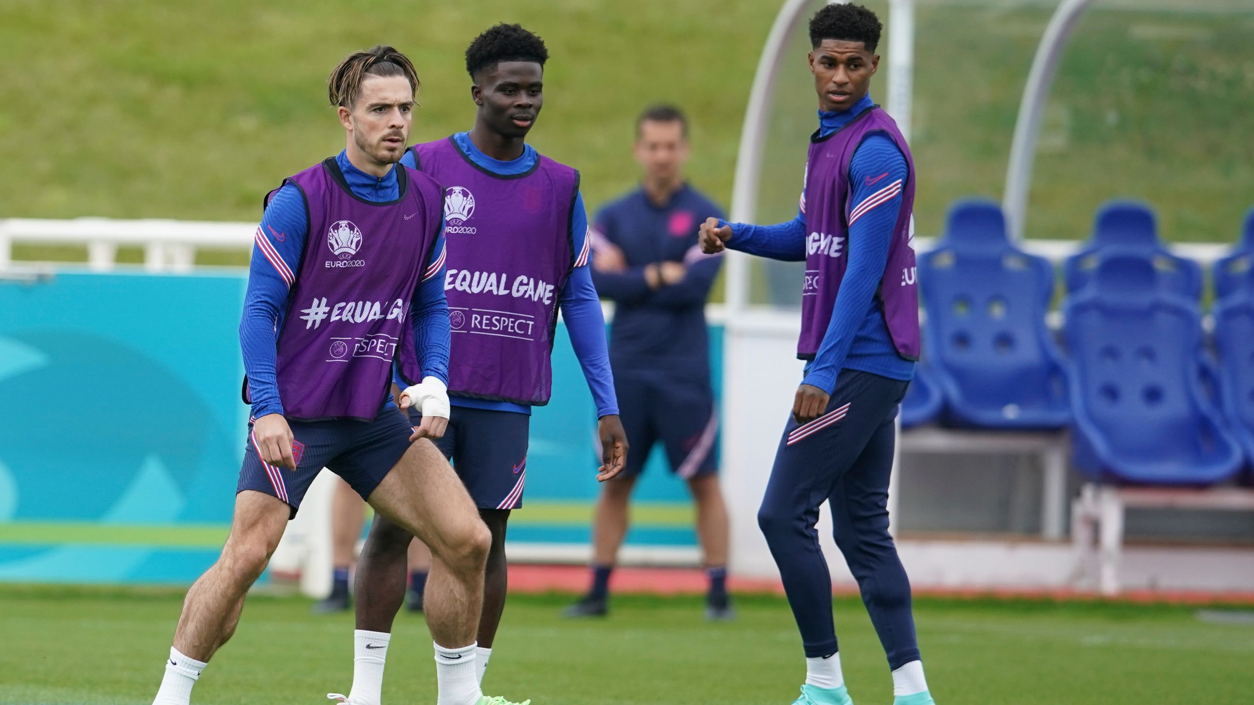 The Latest: Italy and England play in Euro 2020 final