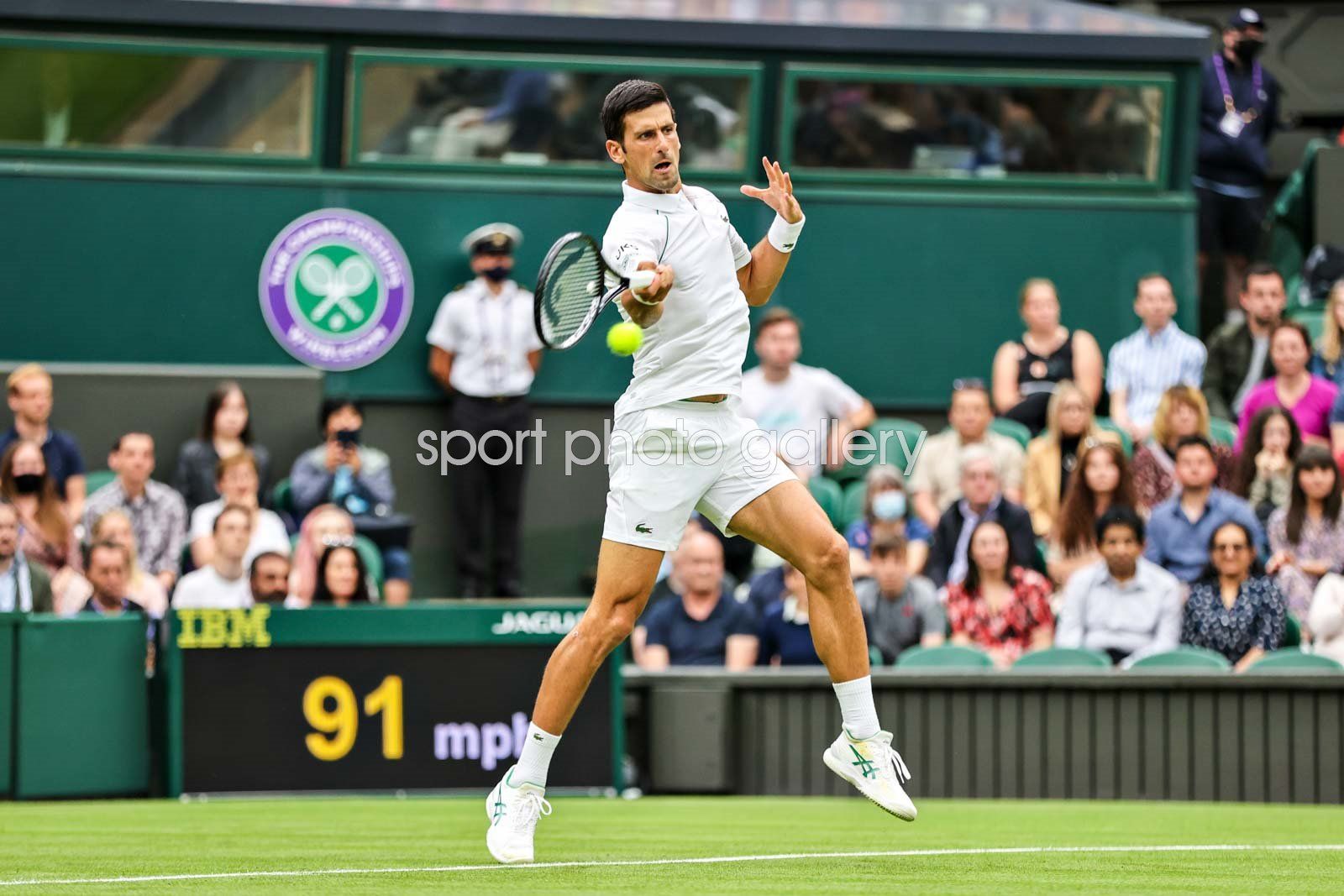 Novak Djokovic Serbia Defending Champion Wimbledon 2021 Image