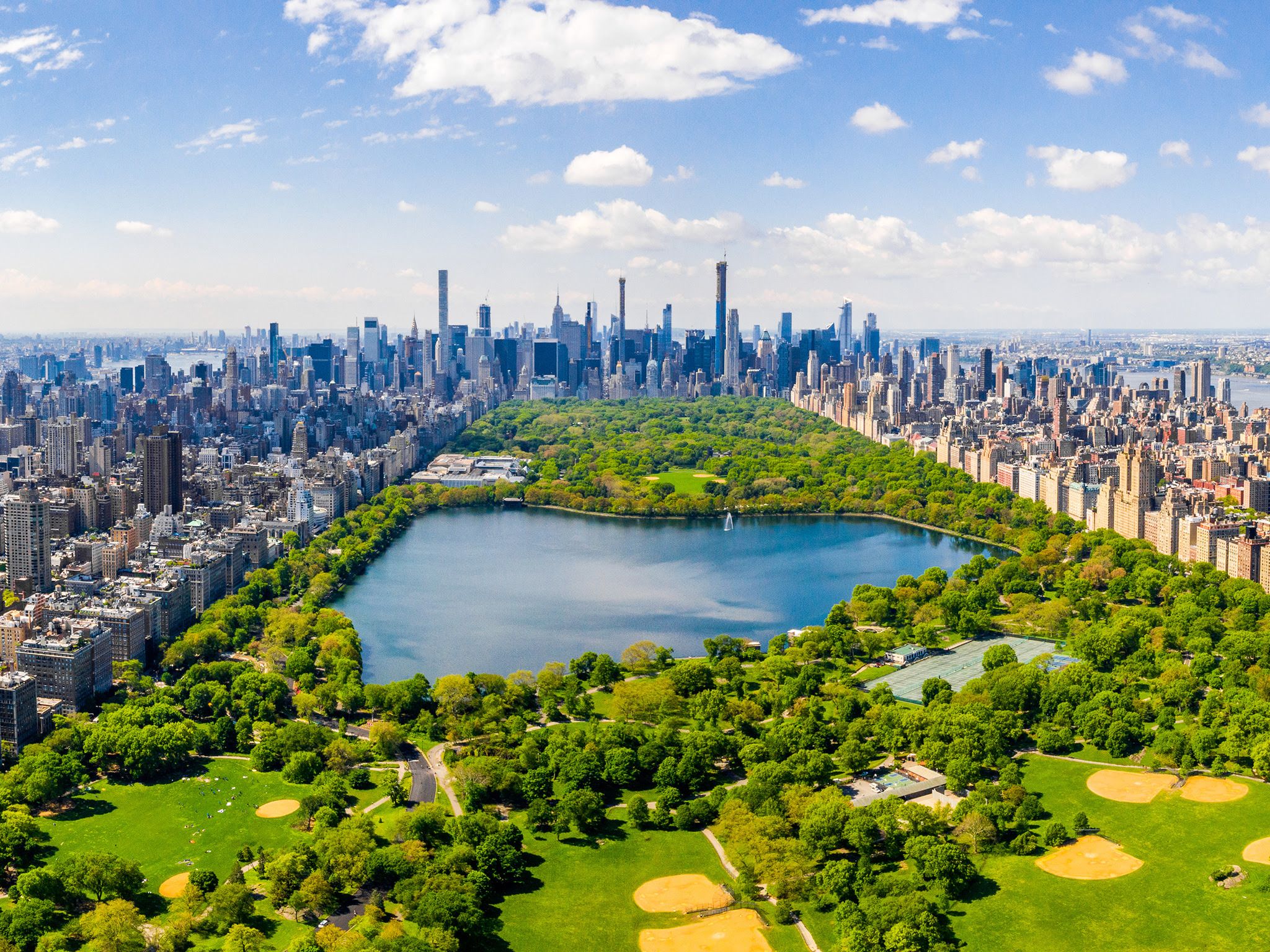 New York Summer Central Park Wallpapers Wallpaper Cave