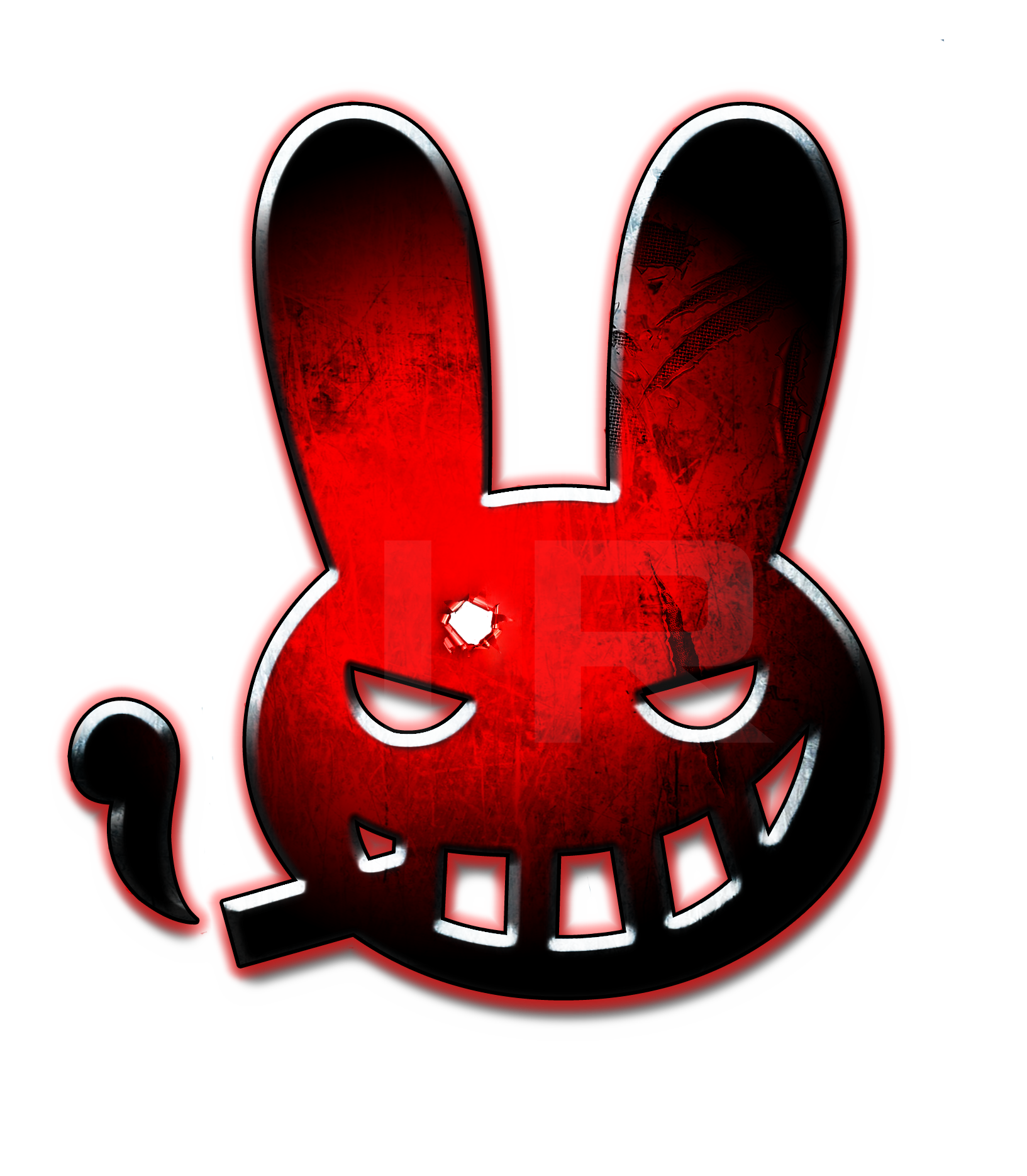 Evil bunny Logos.