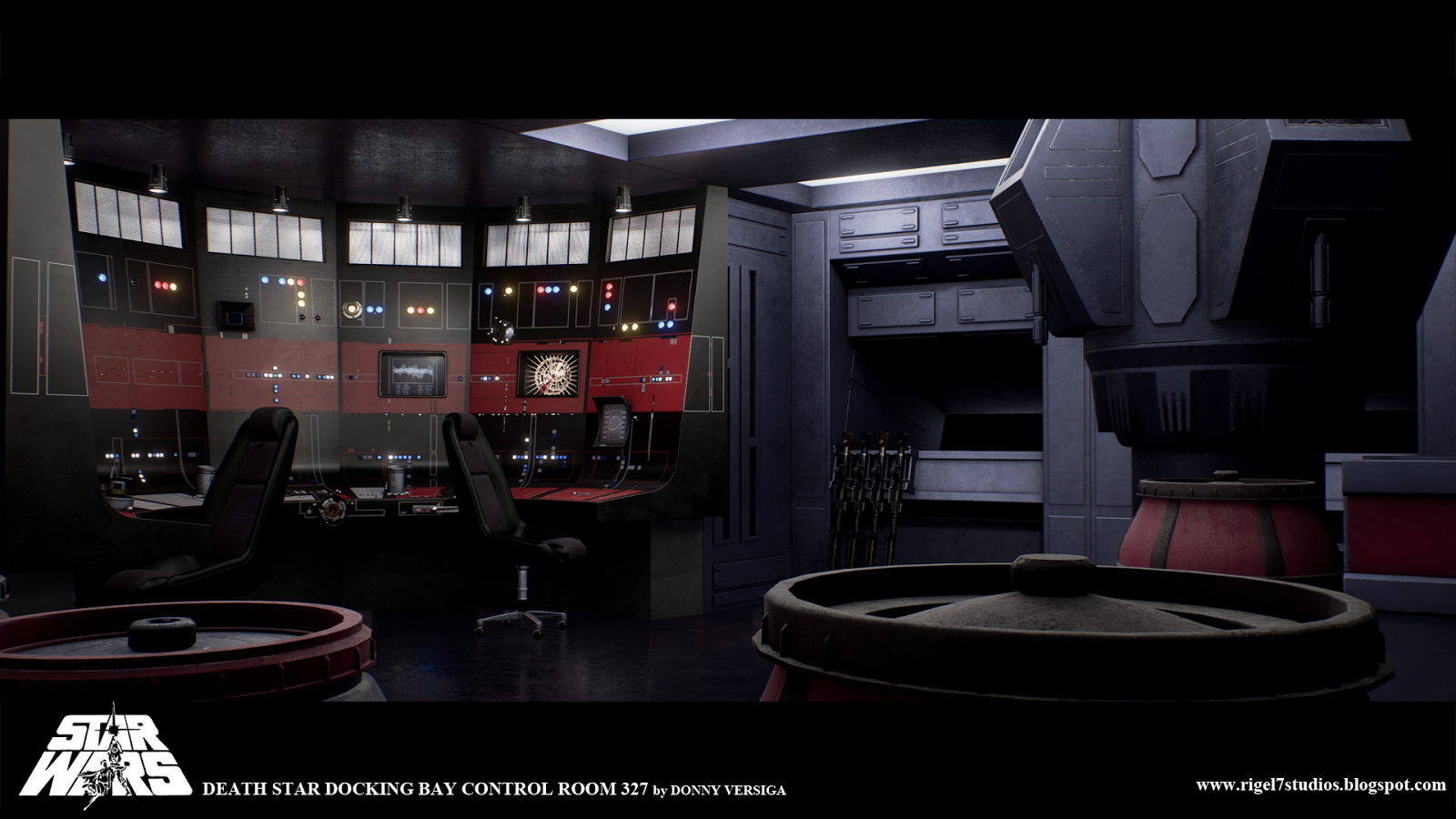 Rigel VII: Death Star Docking Bay Control Room 327